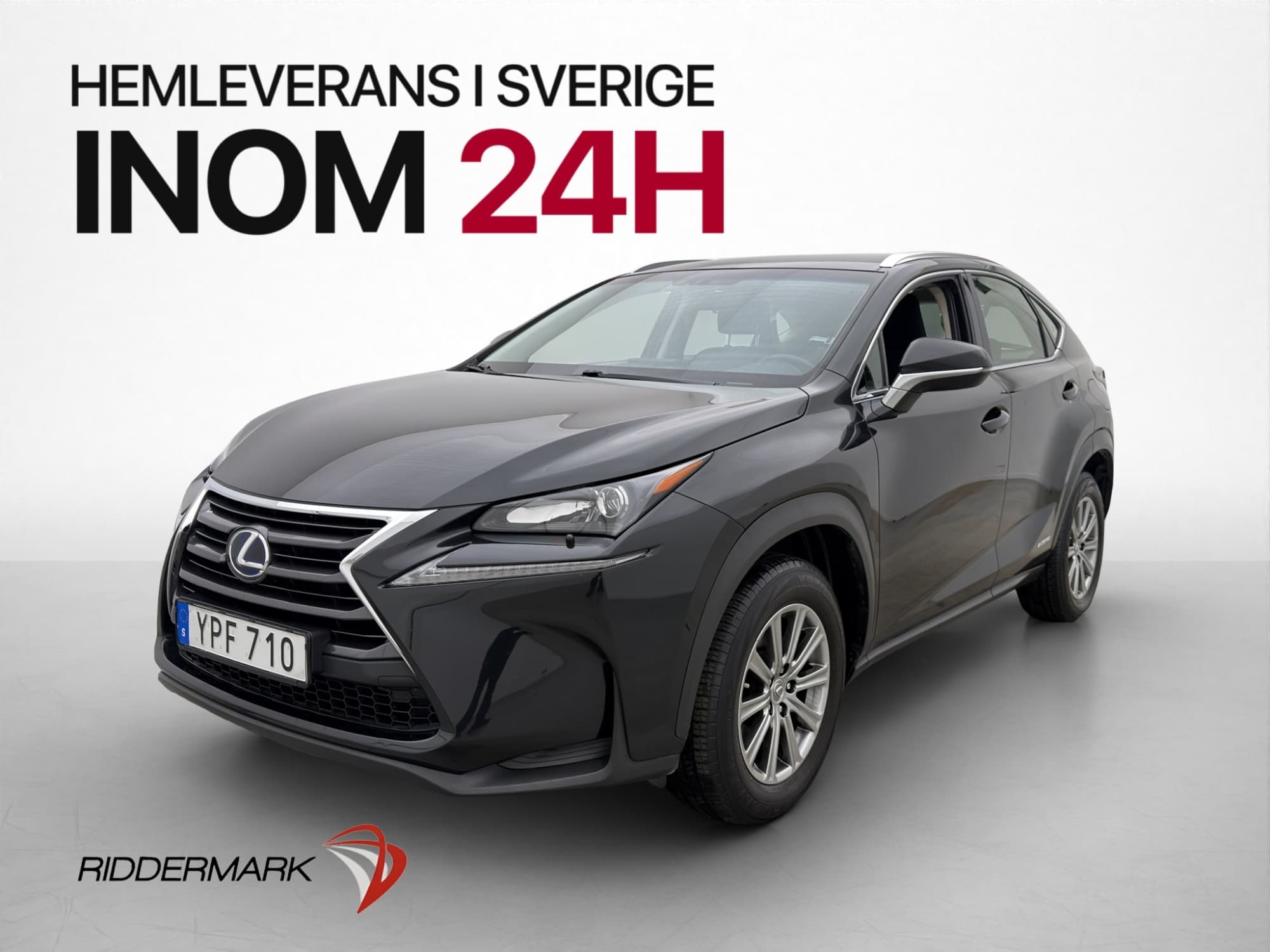Lexus NX 300h AWD E-CVT 197hk Kamera Halvskinn Låg-Skatt