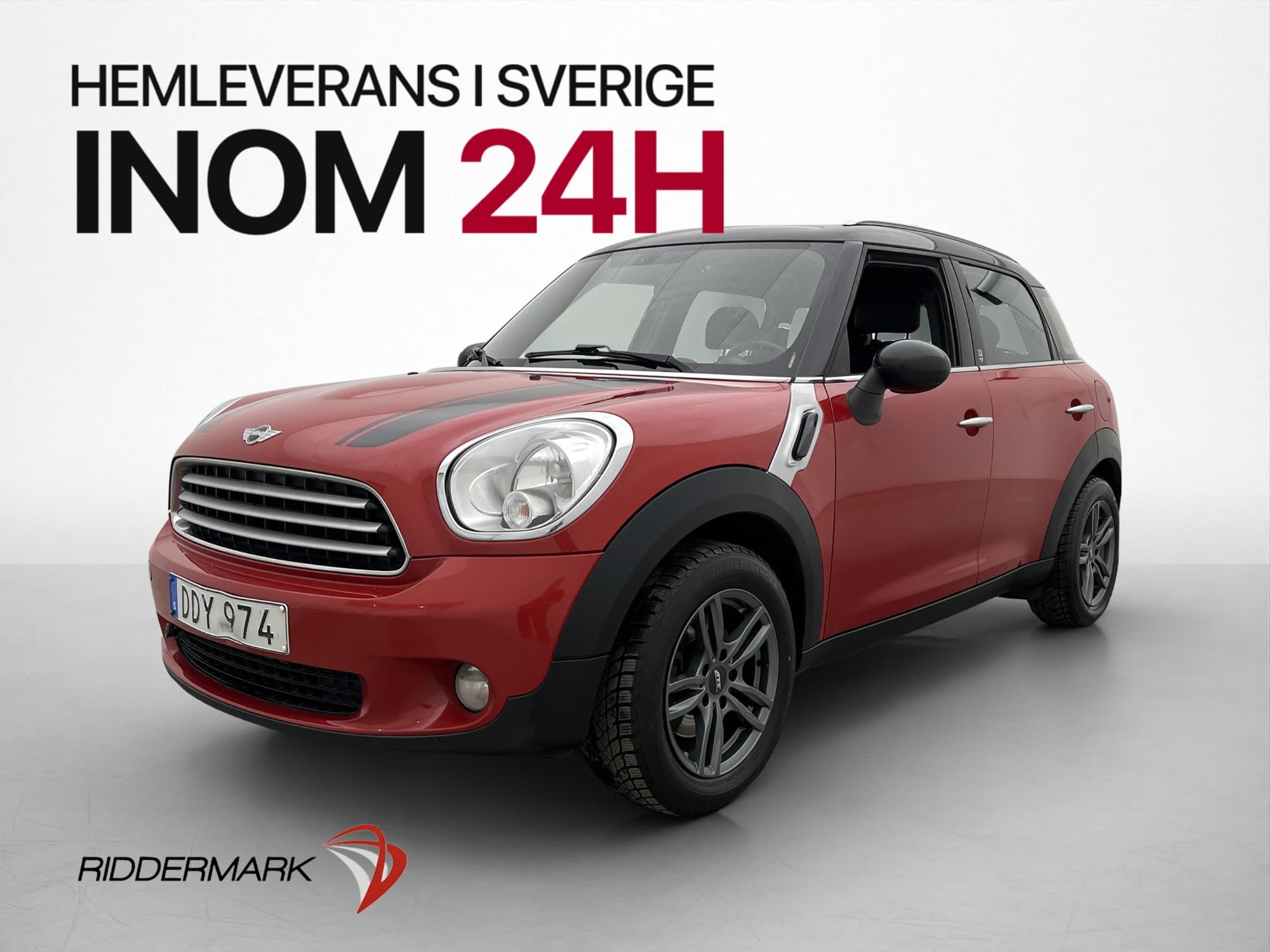 MINI Countryman D ALL4 112hk Chili II M-Värmare Farthållare