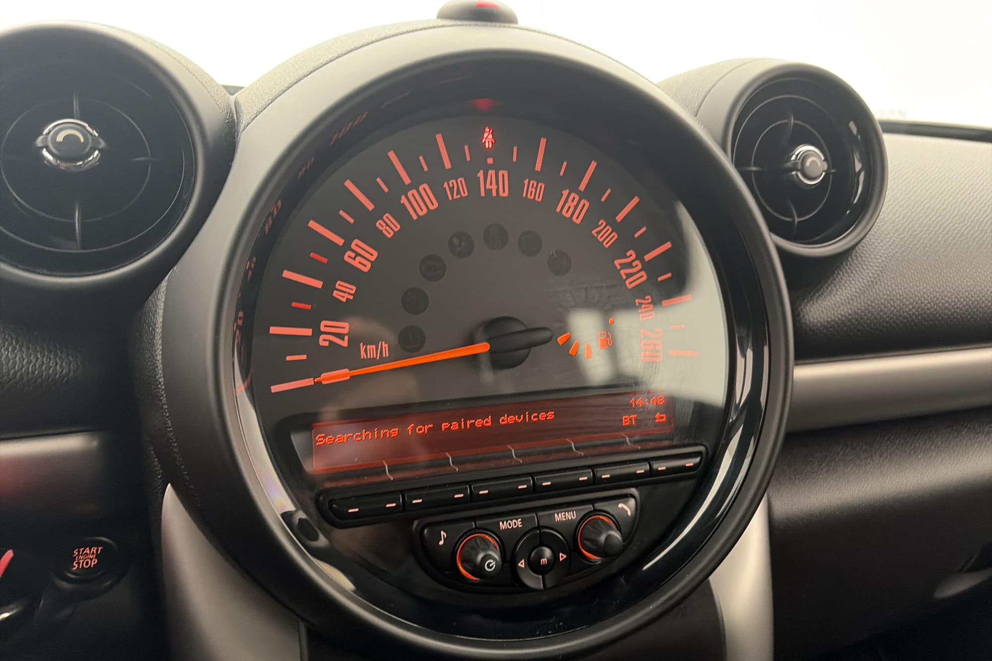 MINI Countryman 122hk M&K-Värmare Sensorer Halvskinn