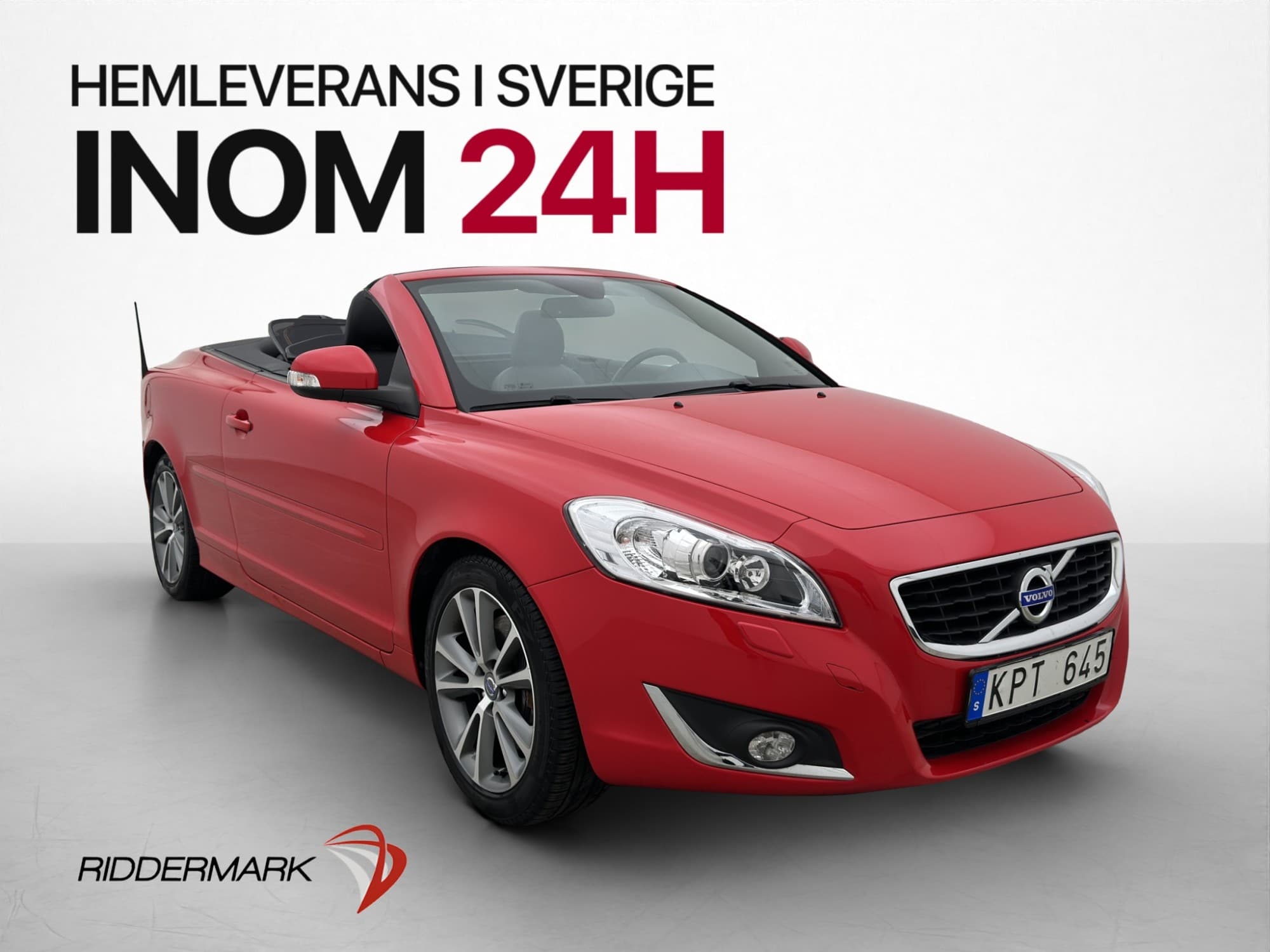 Volvo C70 Cabriolet D3 150hk Summum VOC Värmare P-Sensorer