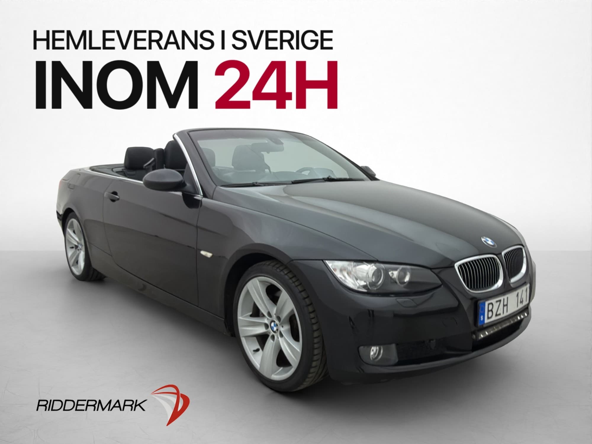 BMW 325 i Cabriolet 218hk Comfort Navi Skinn Sensorer