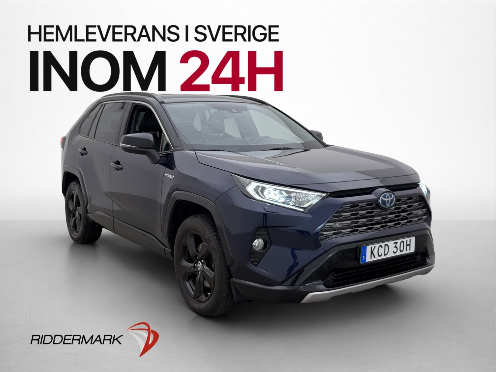 Toyota RAV4 Hybrid 222hk AWD JBL Kamera Rattvärme