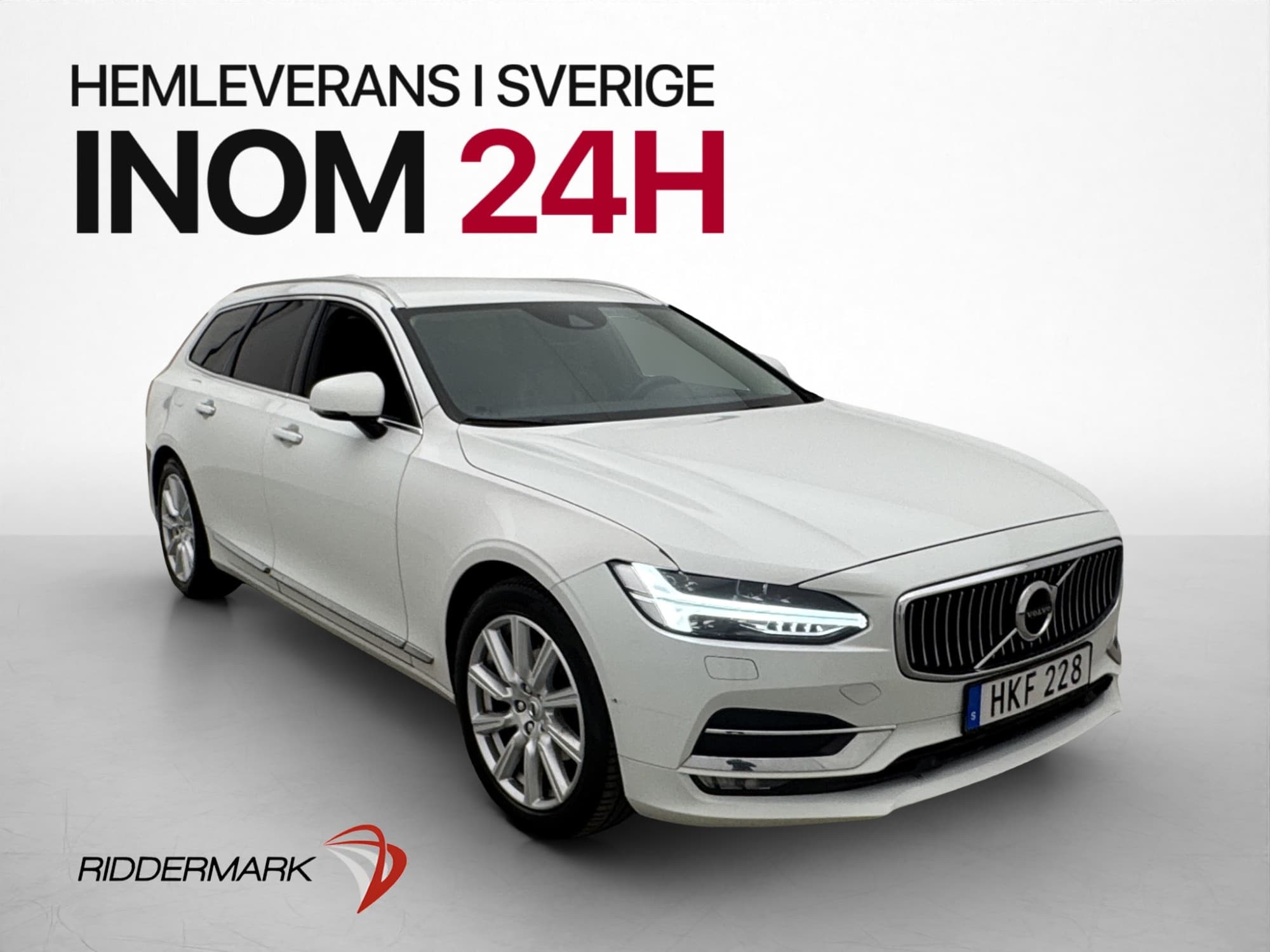 Volvo V90 D4 190hk AWD Inscription Värmare Skinn Drag