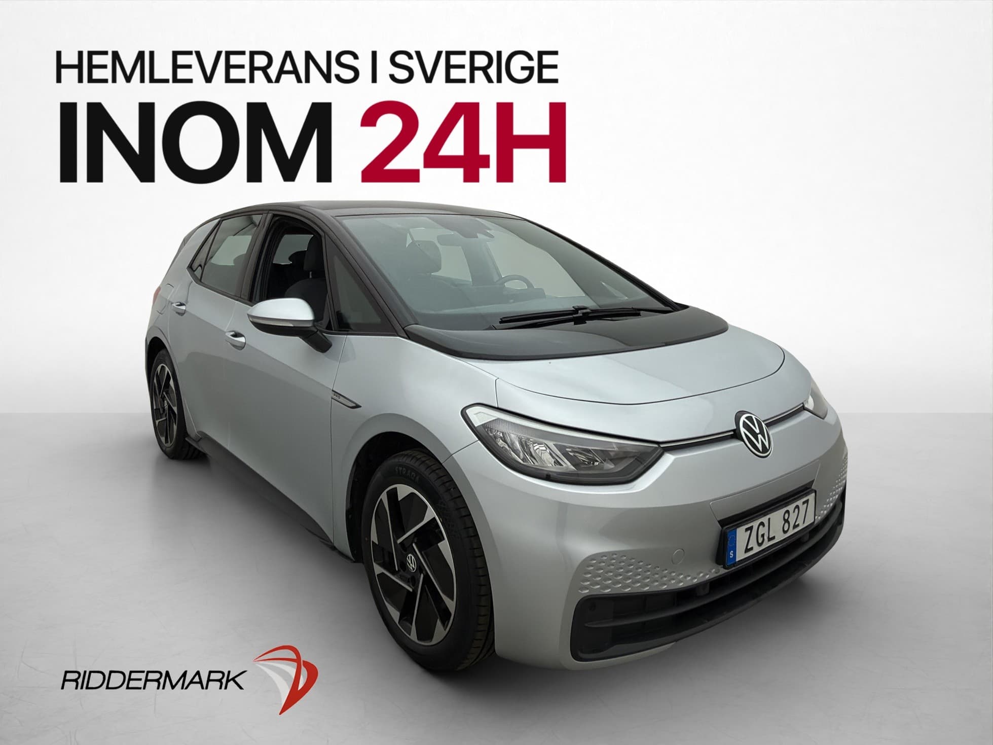 Volkswagen ID.3 Pro Performance Värm Navi CarPlay MOMS