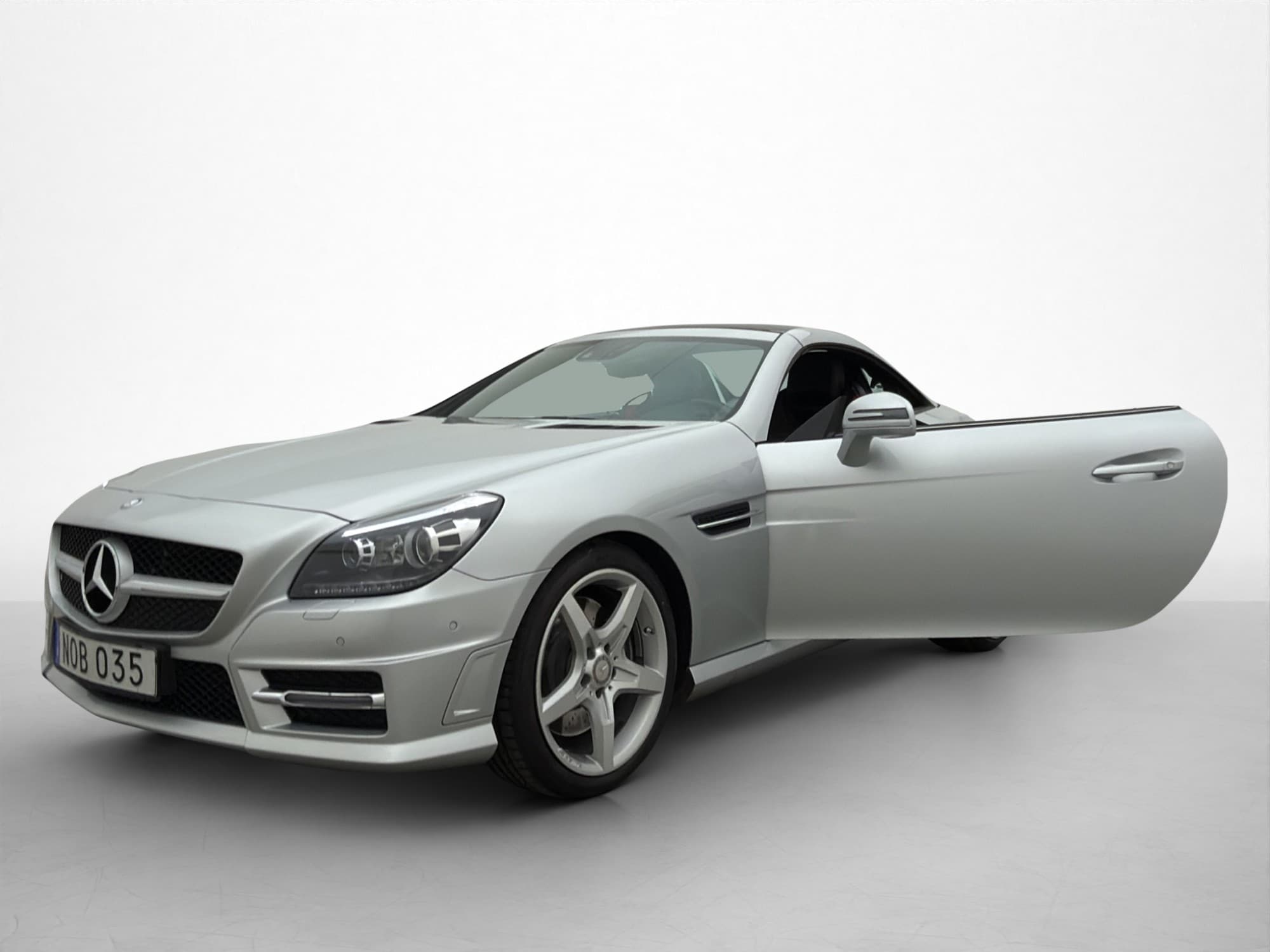 Mercedes-Benz SLK 200 AMG Sport Två-Bruk Hardtop Pano Skinn