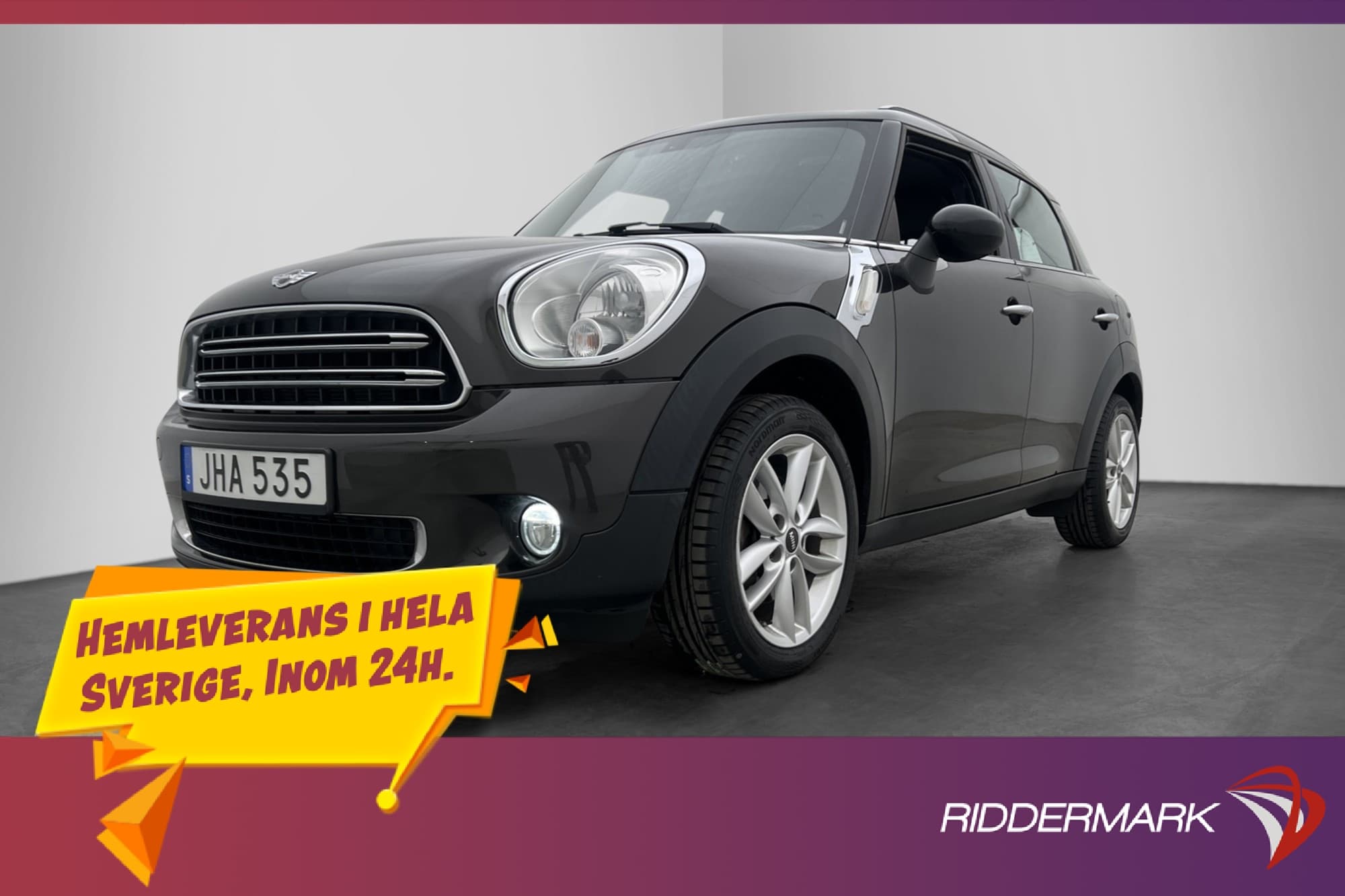 MINI Countryman 122hk M&K-Värmare Sensorer Halvskinn