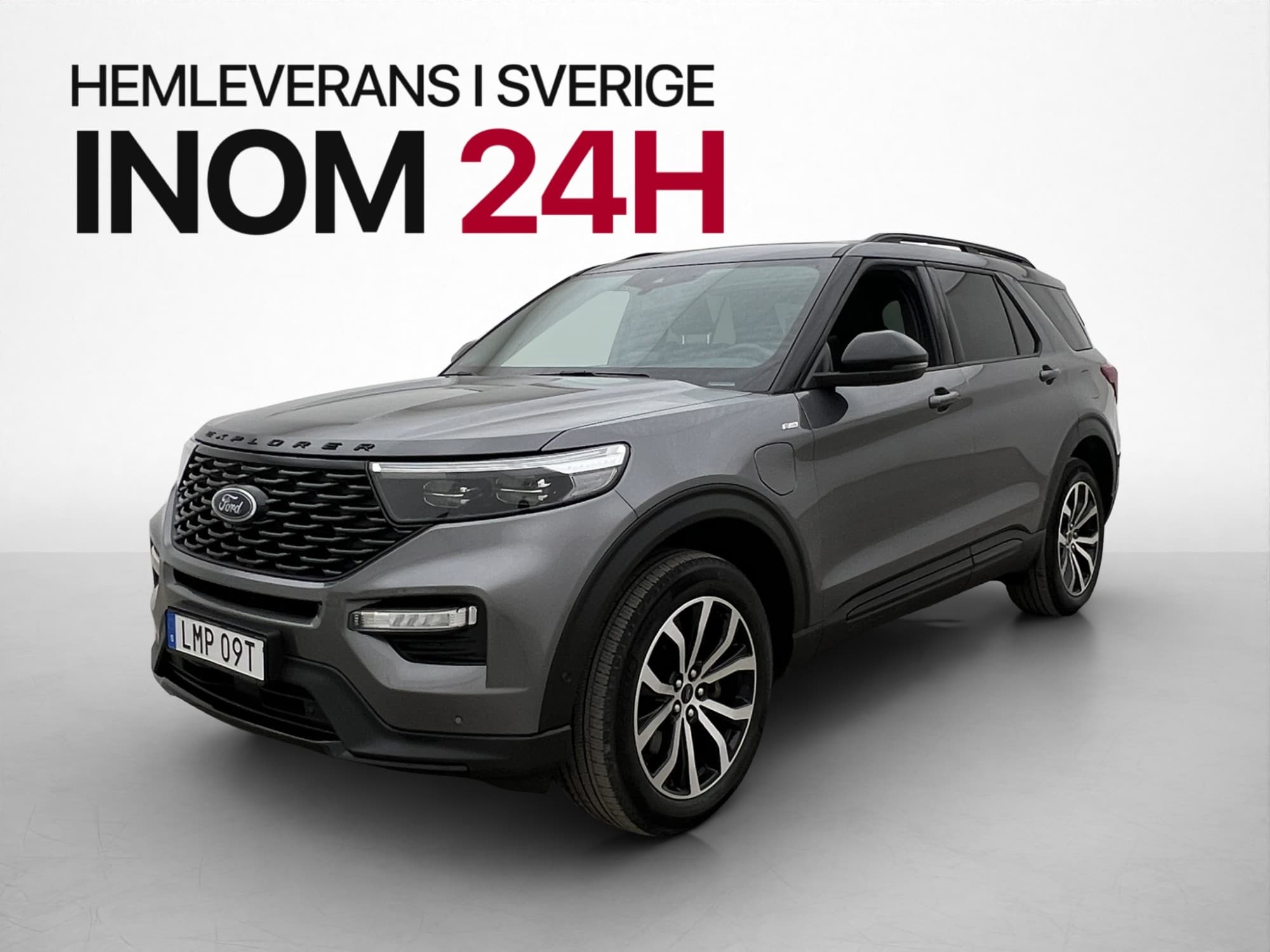 Ford Explorer Plug-In 457hk AWD ST-Line 7-Sits Pano 360° B&O
