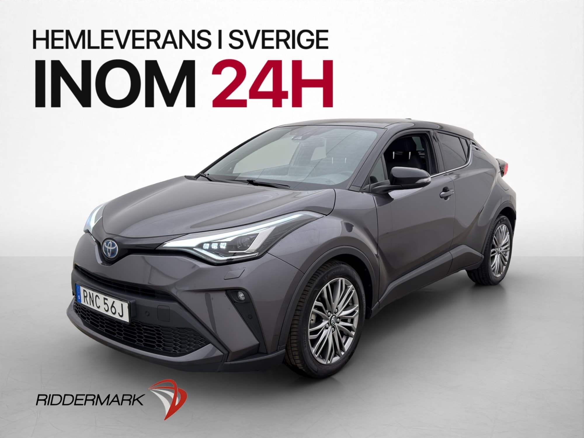 Toyota C-HR Hybrid 184hk Executive JBL M/K-Värm Navi Skinn