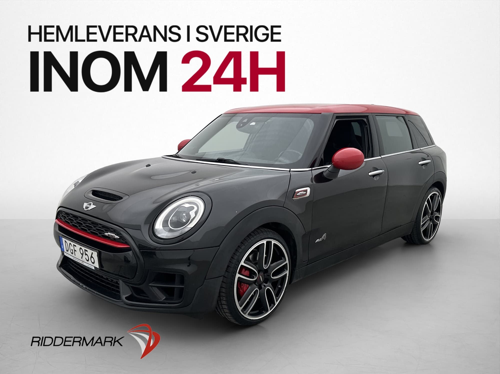 MINI John Cooper Works Clubman ALL4 231hk H/K Navi Keyless