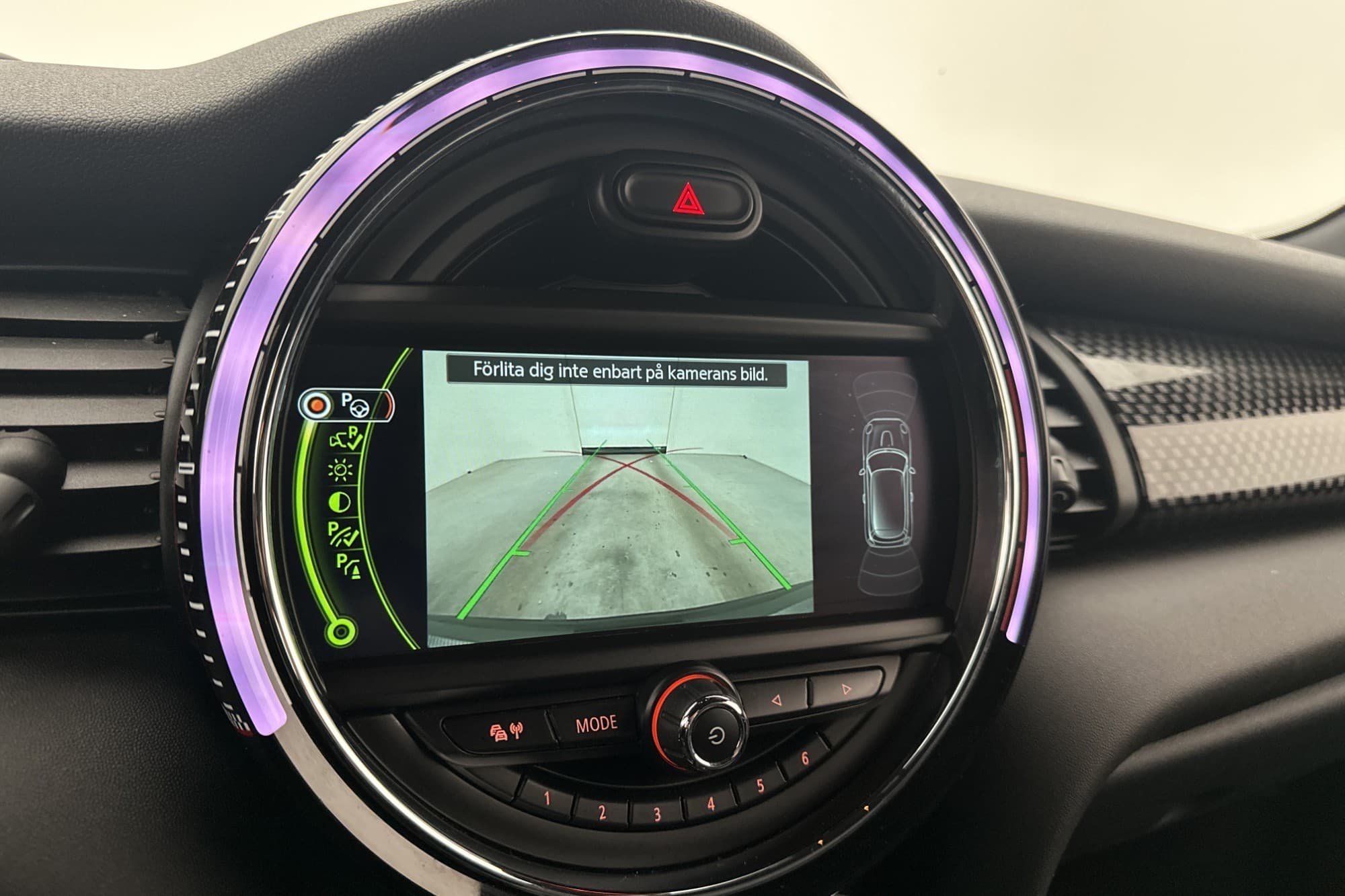 MINI John Cooper Works 231hk H/K HuD B-Kamera Skinn Navi