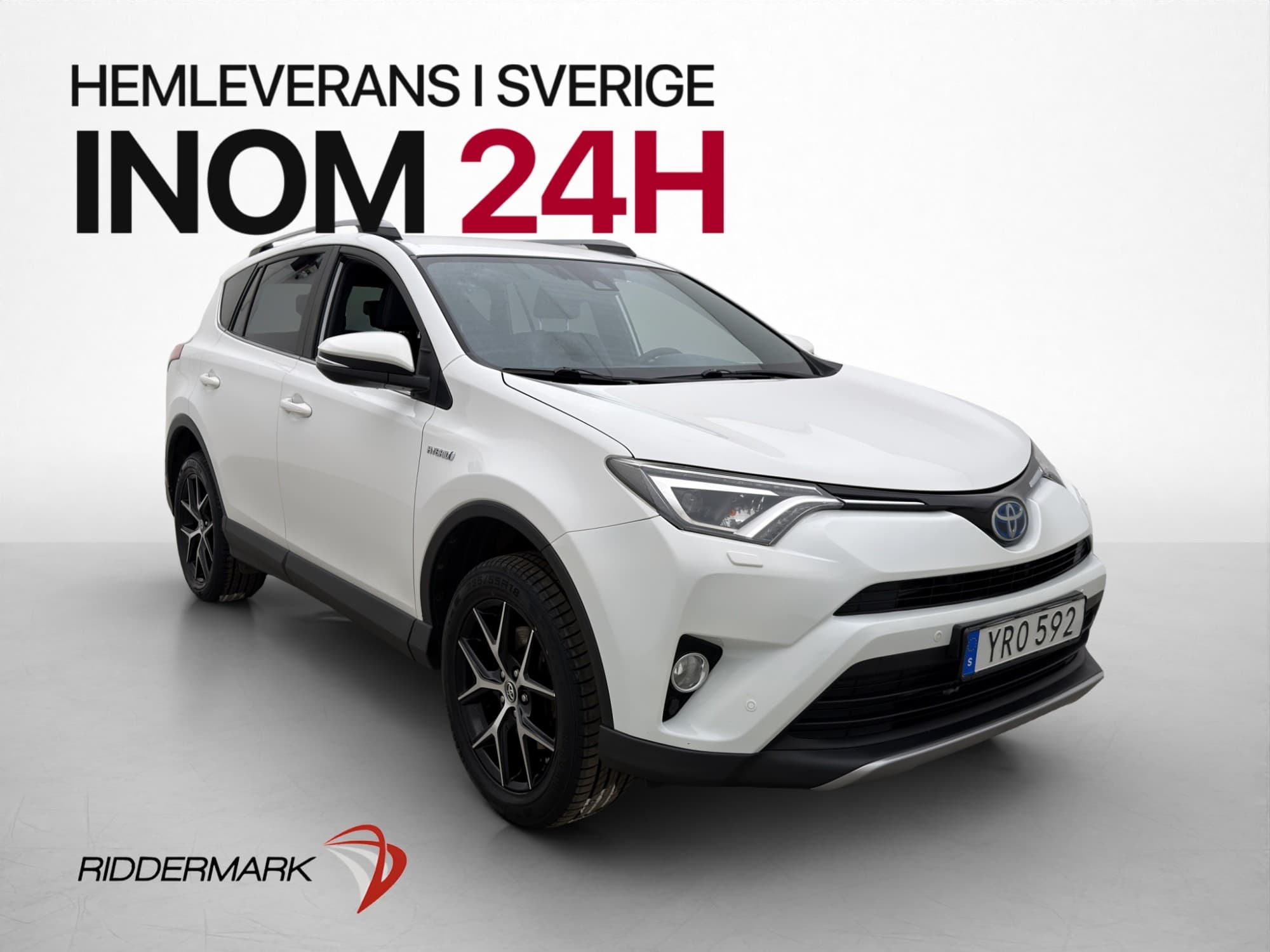Toyota RAV4 2.5 AWD Active Plus Drag M/K-Värmare Kamera Navi