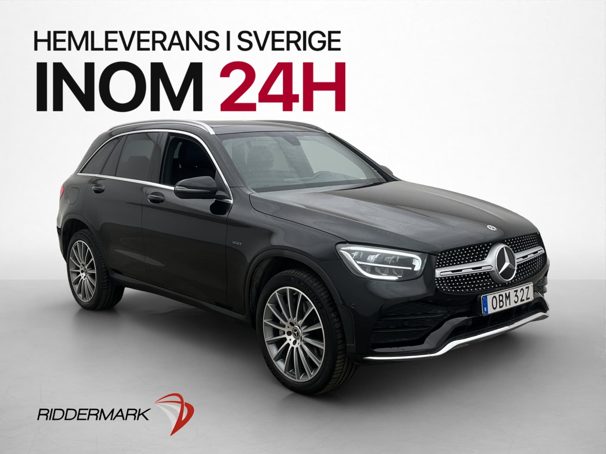Mercedes-Benz GLC 300 de 4M AMG Värmare Pano Burmester Drag