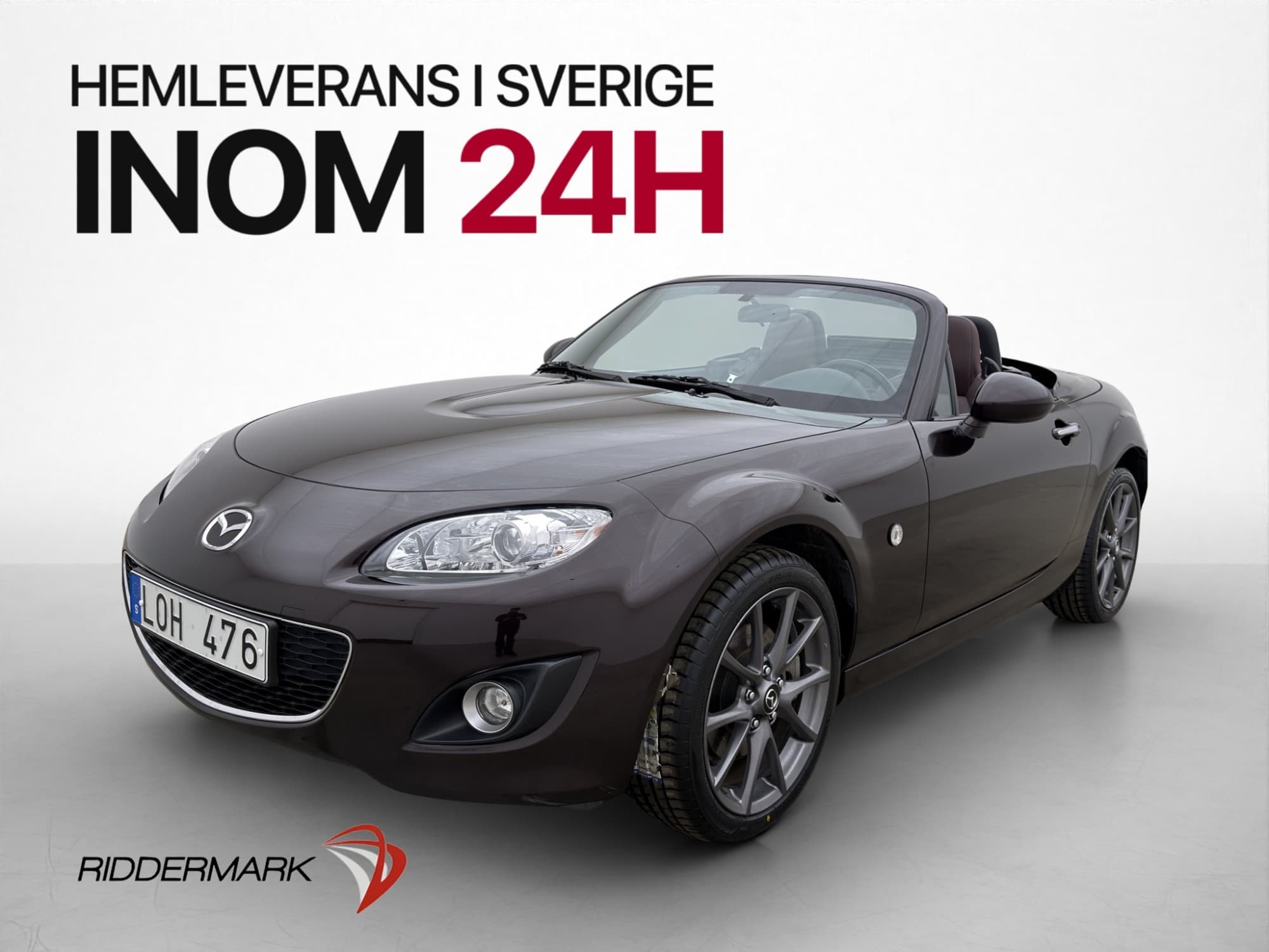 Mazda MX-5 Coupe 1.8 MZR 126hk Farthållare Skinnklädsel Navi