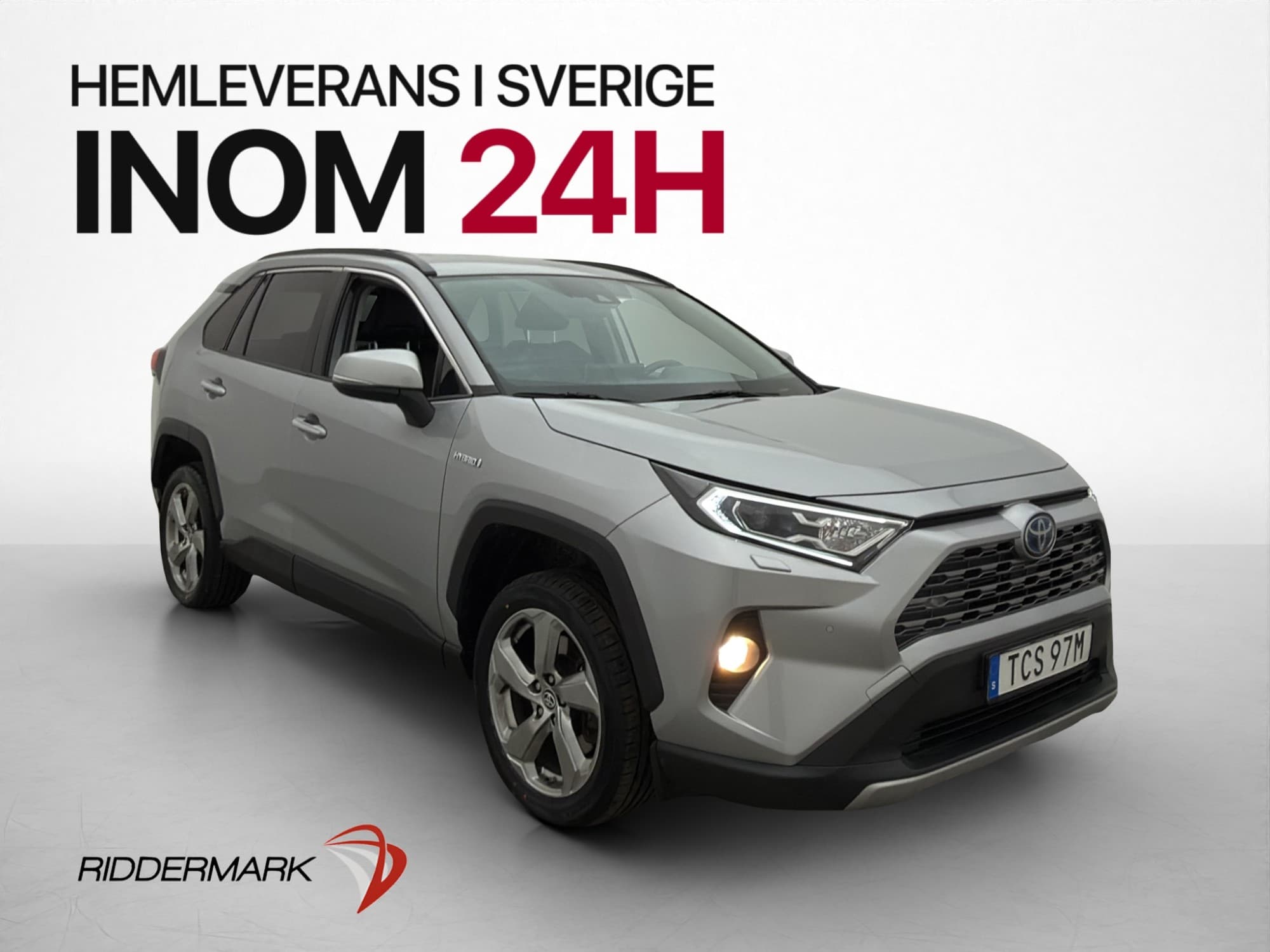 Toyota RAV4 Hybrid AWD Executive Skinn Drag Kamera