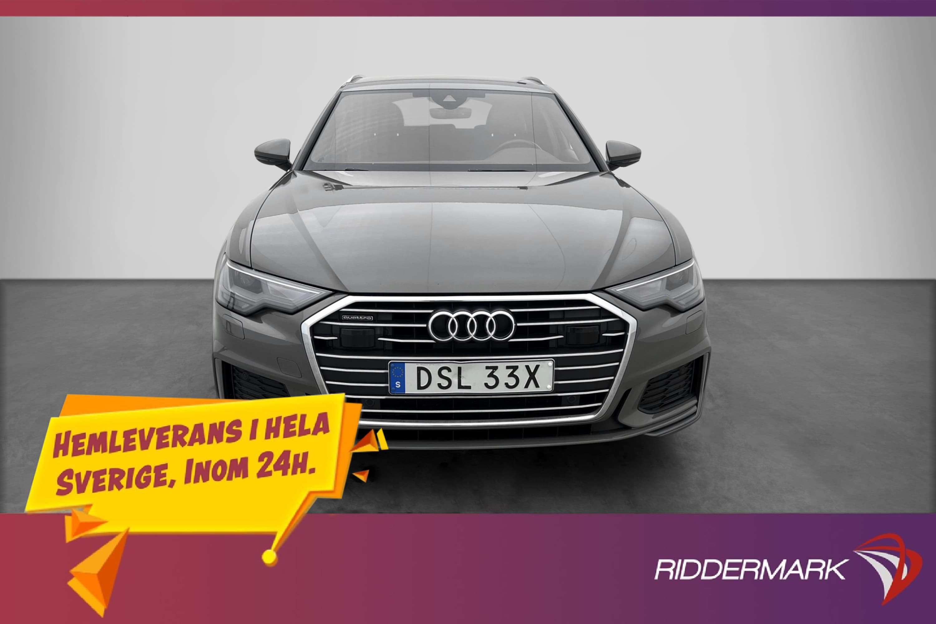 Audi A6 40 TDI Quattro S-Line Cockpit D-Värm Navi Kamera