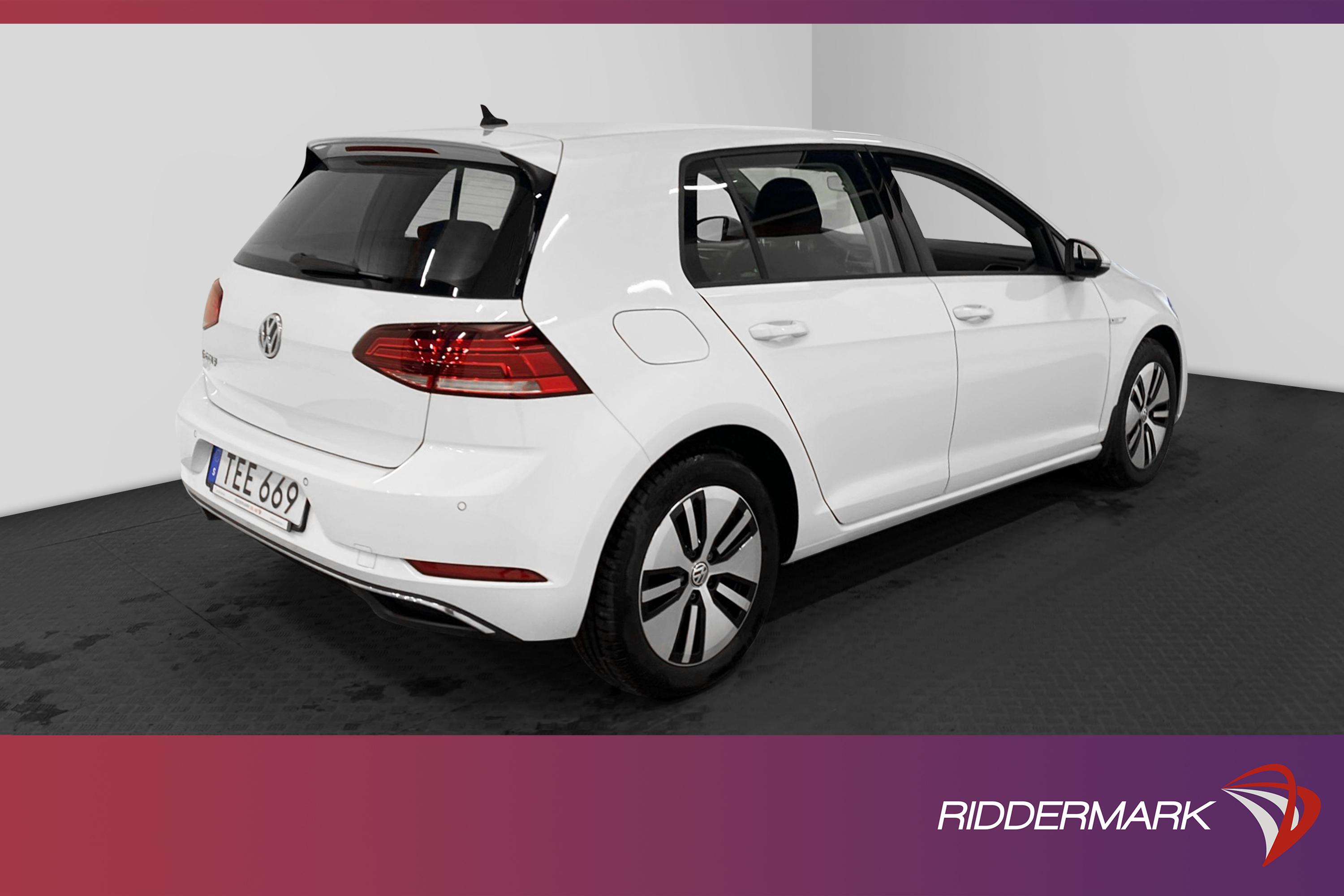 Volkswagen e-Golf 35.8 kWh 136hk Comfort Navi CarPlay