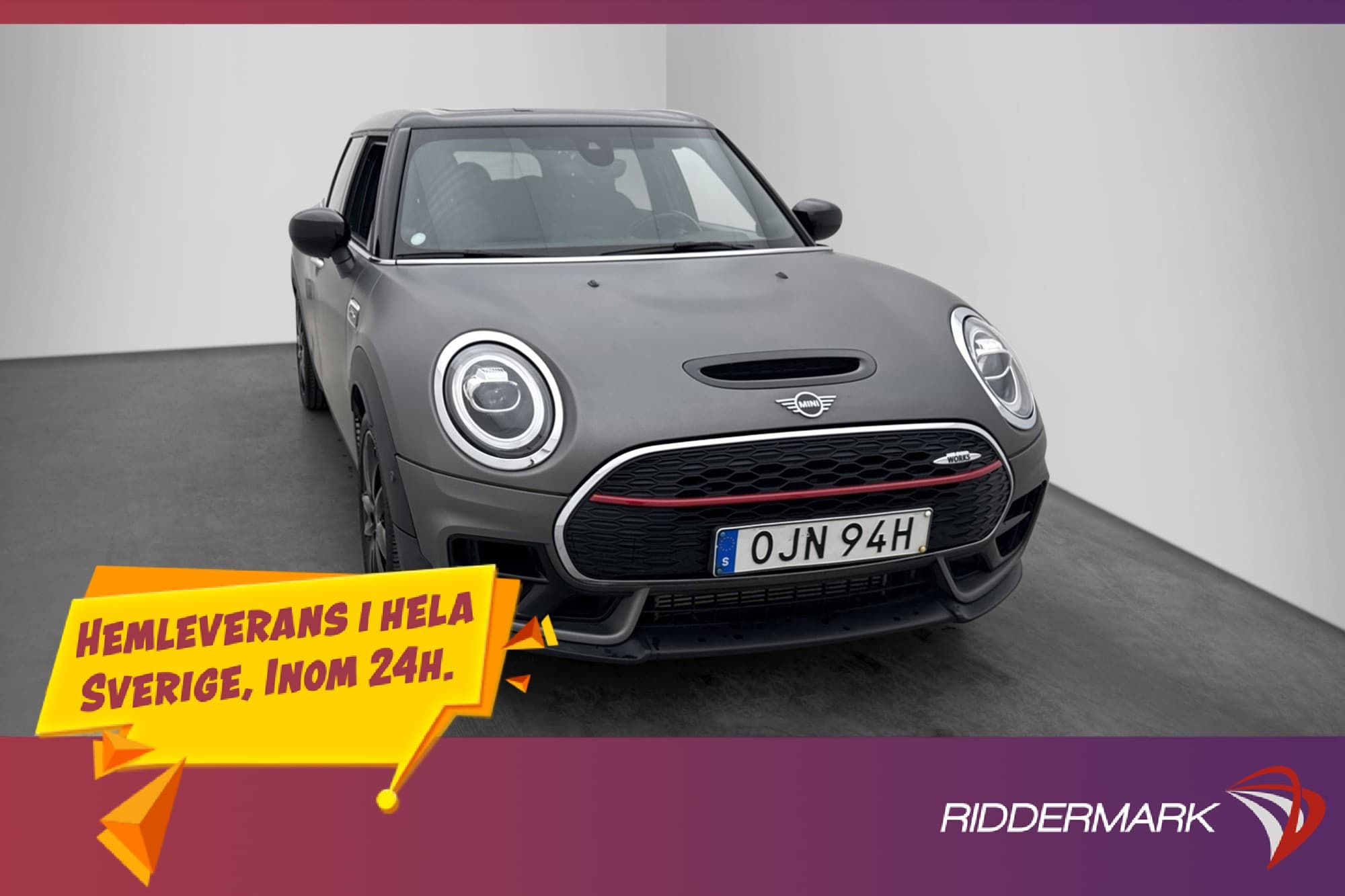 MINI John Cooper Works ALL4 Clubman 306hk Pano H/K Kamera
