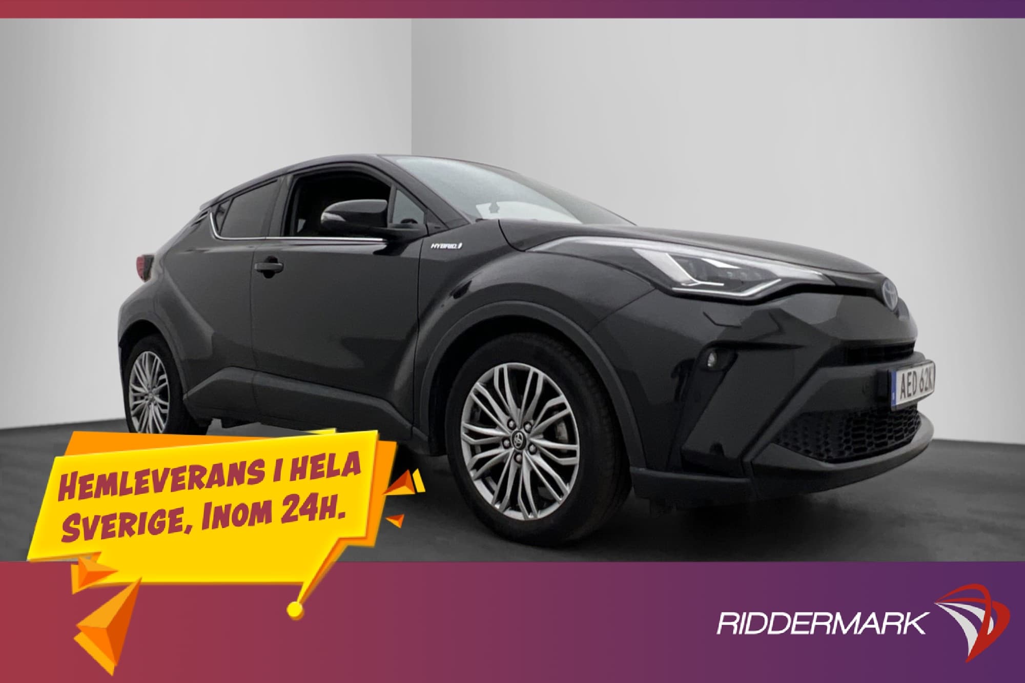 Toyota C-HR Hybrid Executive 122hk JBL Kamera Rattvärme Drag