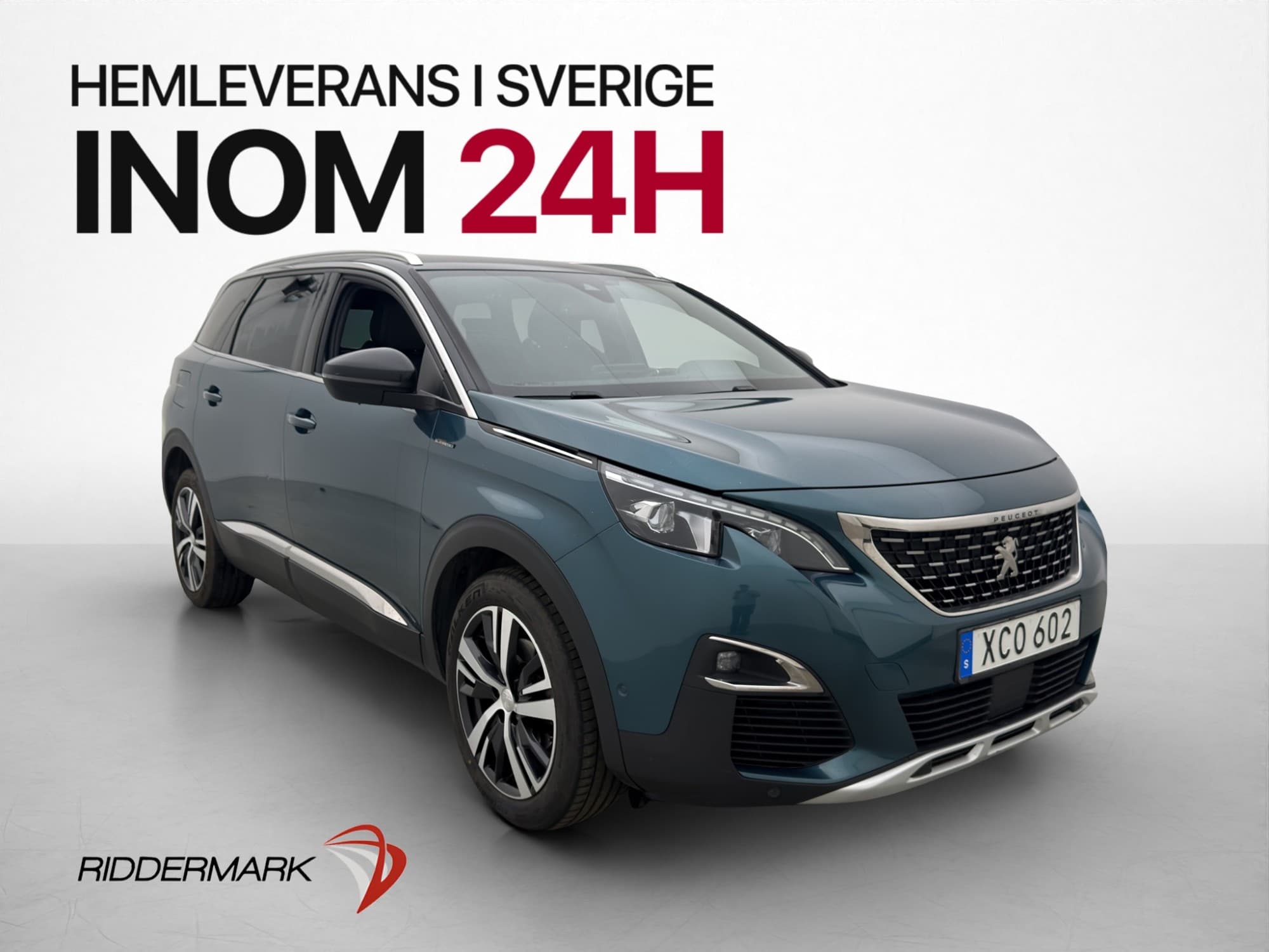 Peugeot 5008 SUV 1.6 PureTech 180hk GT-Line 7-sits Carplay