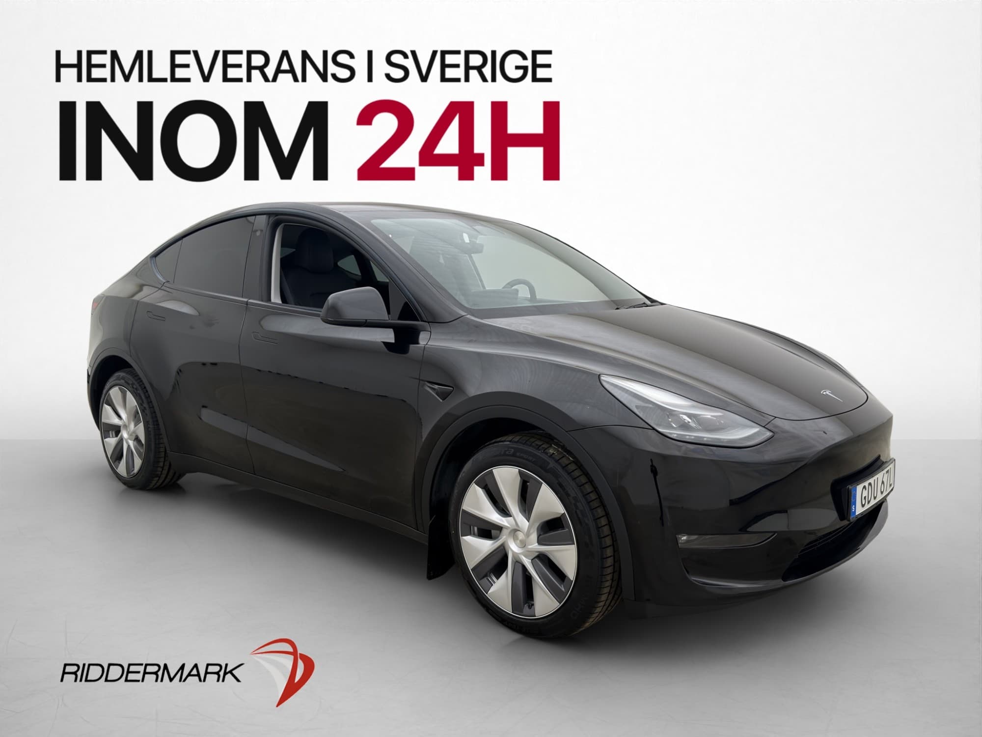 Tesla Model Y Long Range AWD 514hk Drag Moms AP Värmepump