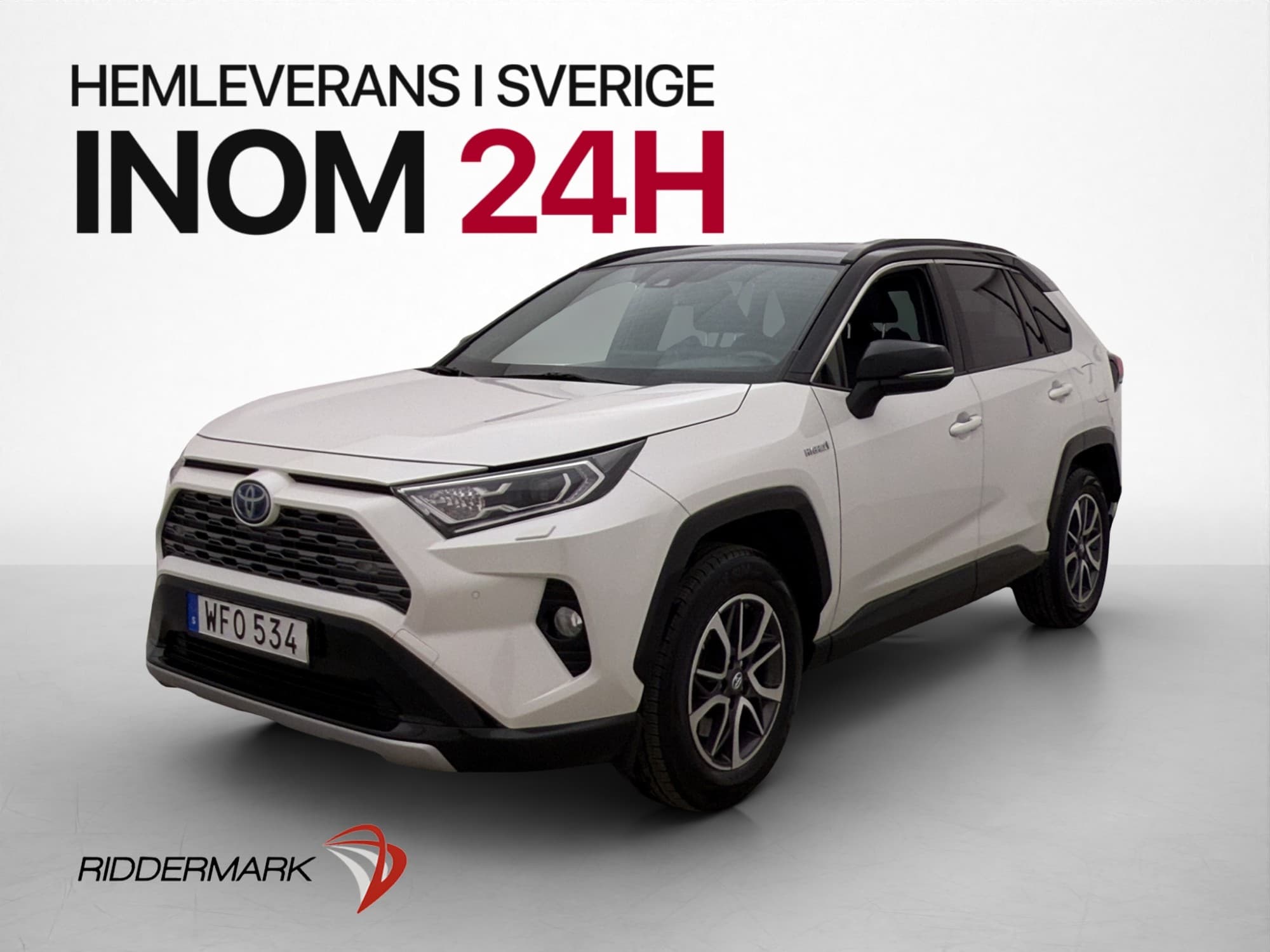 Toyota RAV4 Hybrid AWD 222hk Style JBL Kamera Adaptiv-Fart