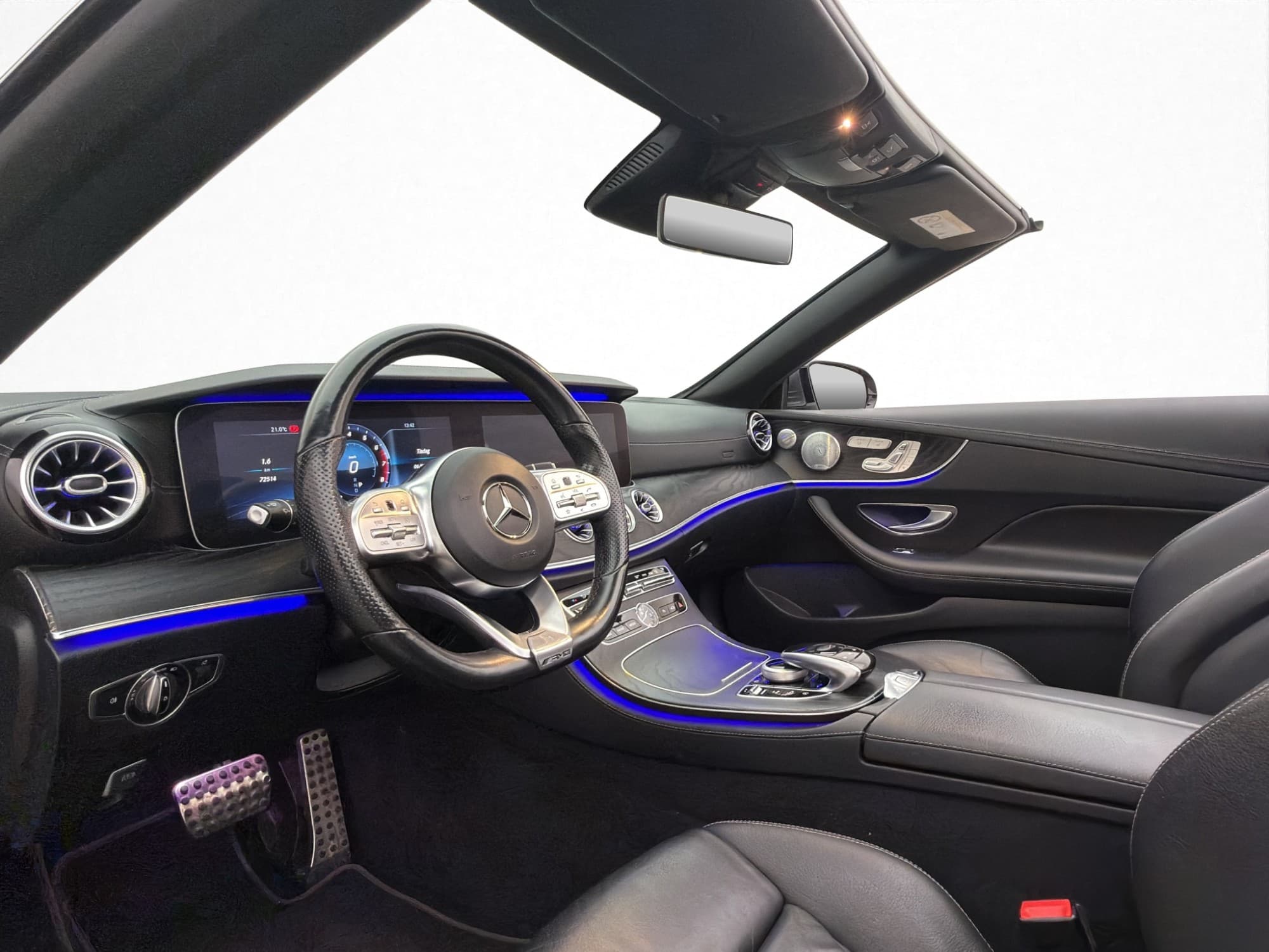 Mercedes-Benz E 200 Cabriolet AMG Wide Burmester 360° Skinn