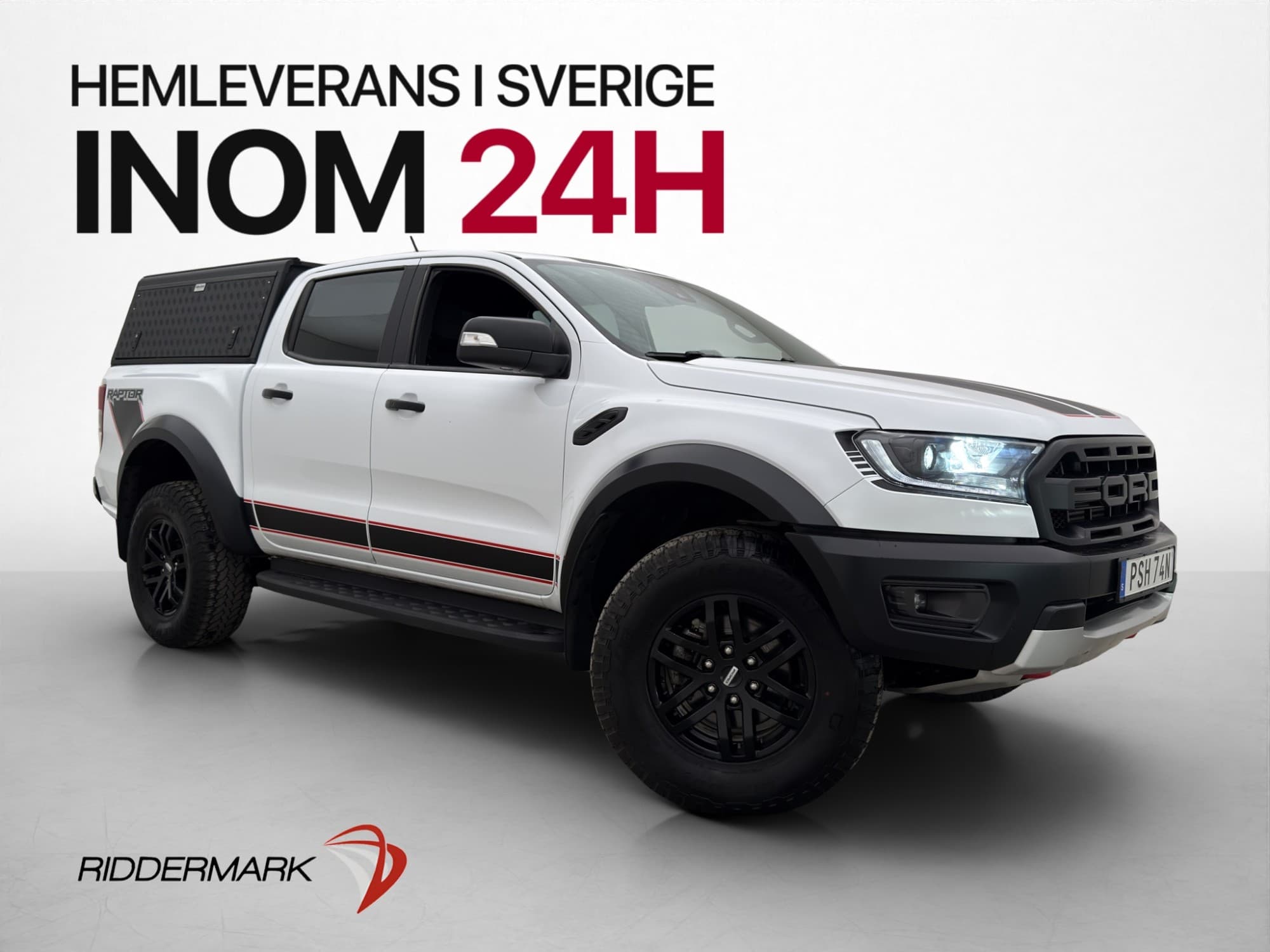 Ford ranger Raptor 213hk 4WD Värm Drag Kamera Kåpa Diff MOMS