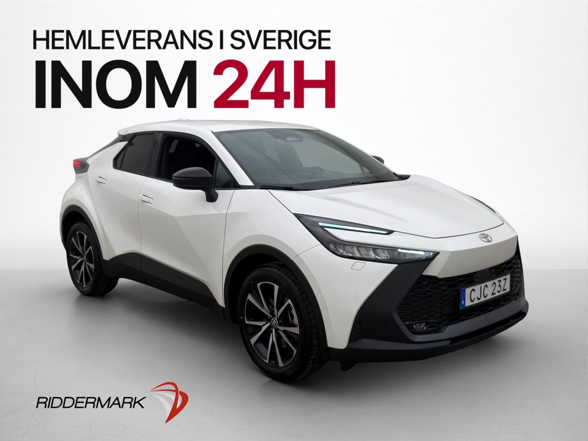 Toyota C-HR PHEV Plug-in Adaptiv-f Navi Kamera Rattvärme