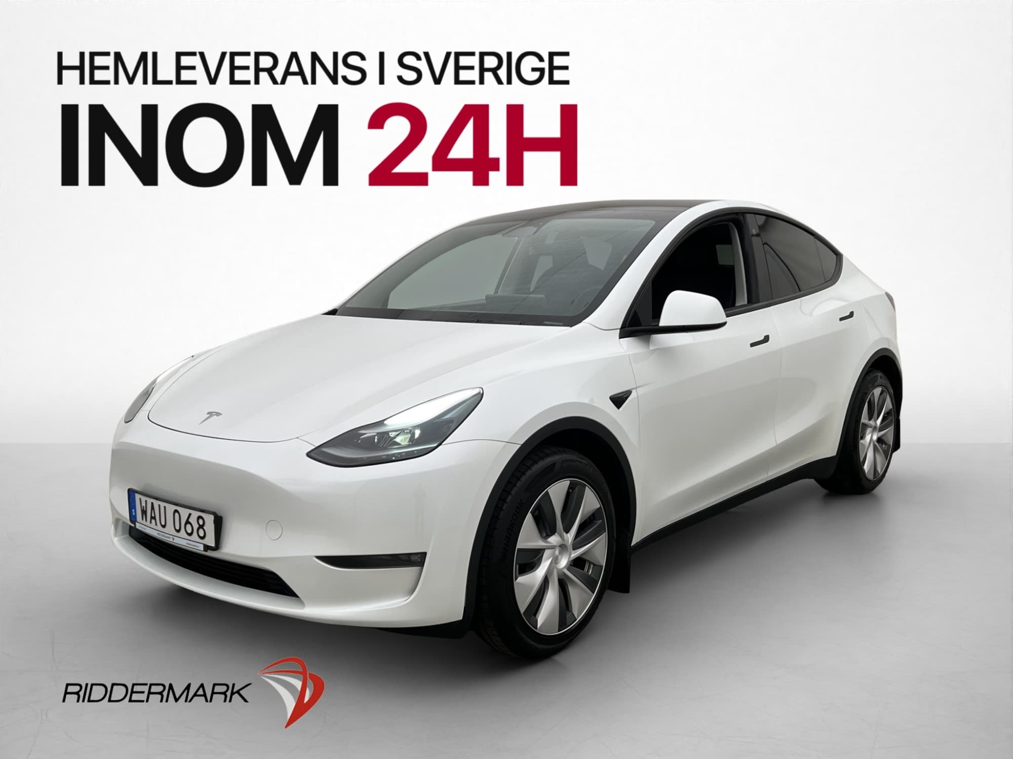 Tesla Model Y Long Range AWD Autopilot Pano Navi Svensksåld