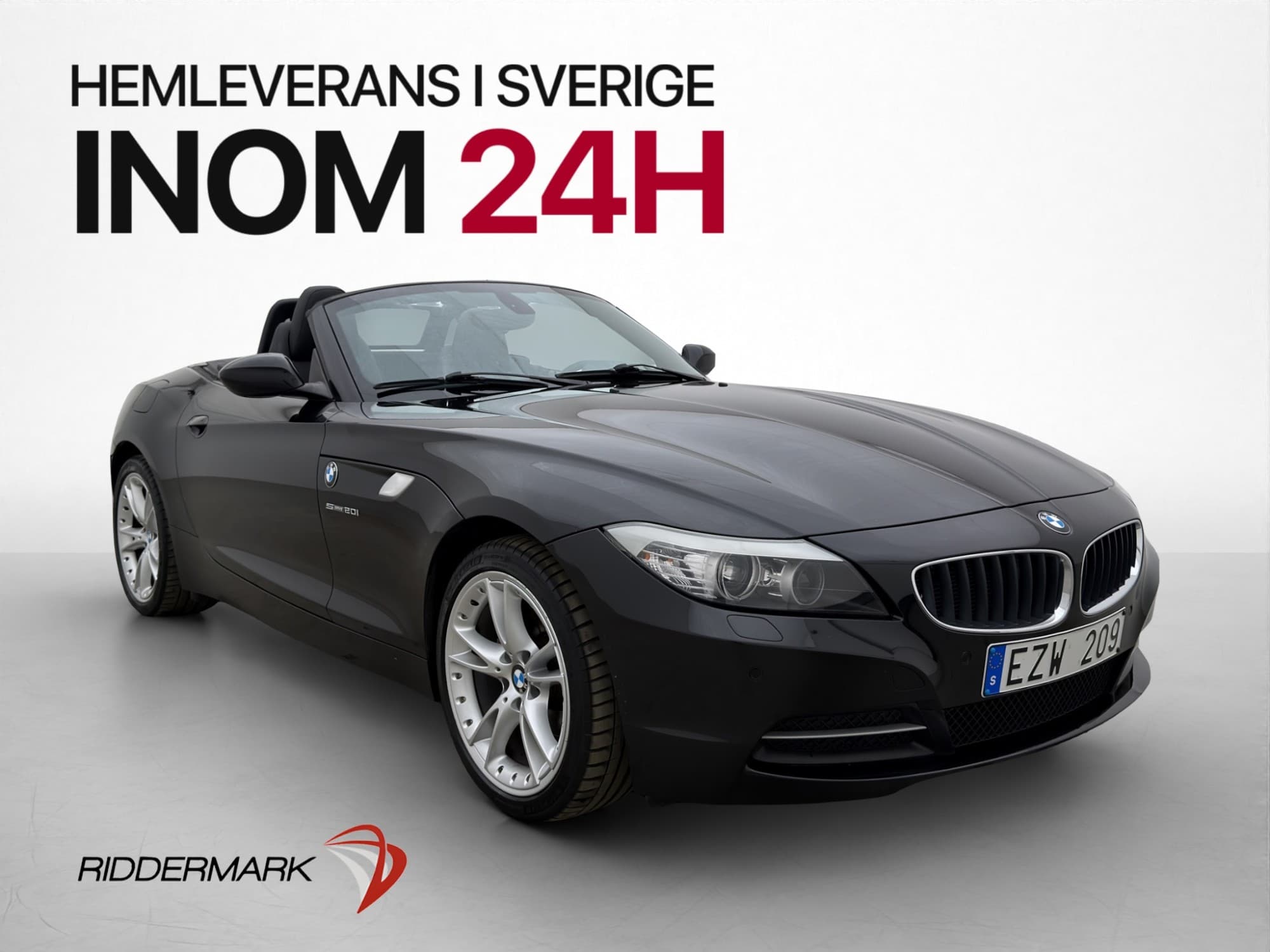 BMW Z4 Roadster sDrive20i 184hk Sensorer Skinn Svensksåld