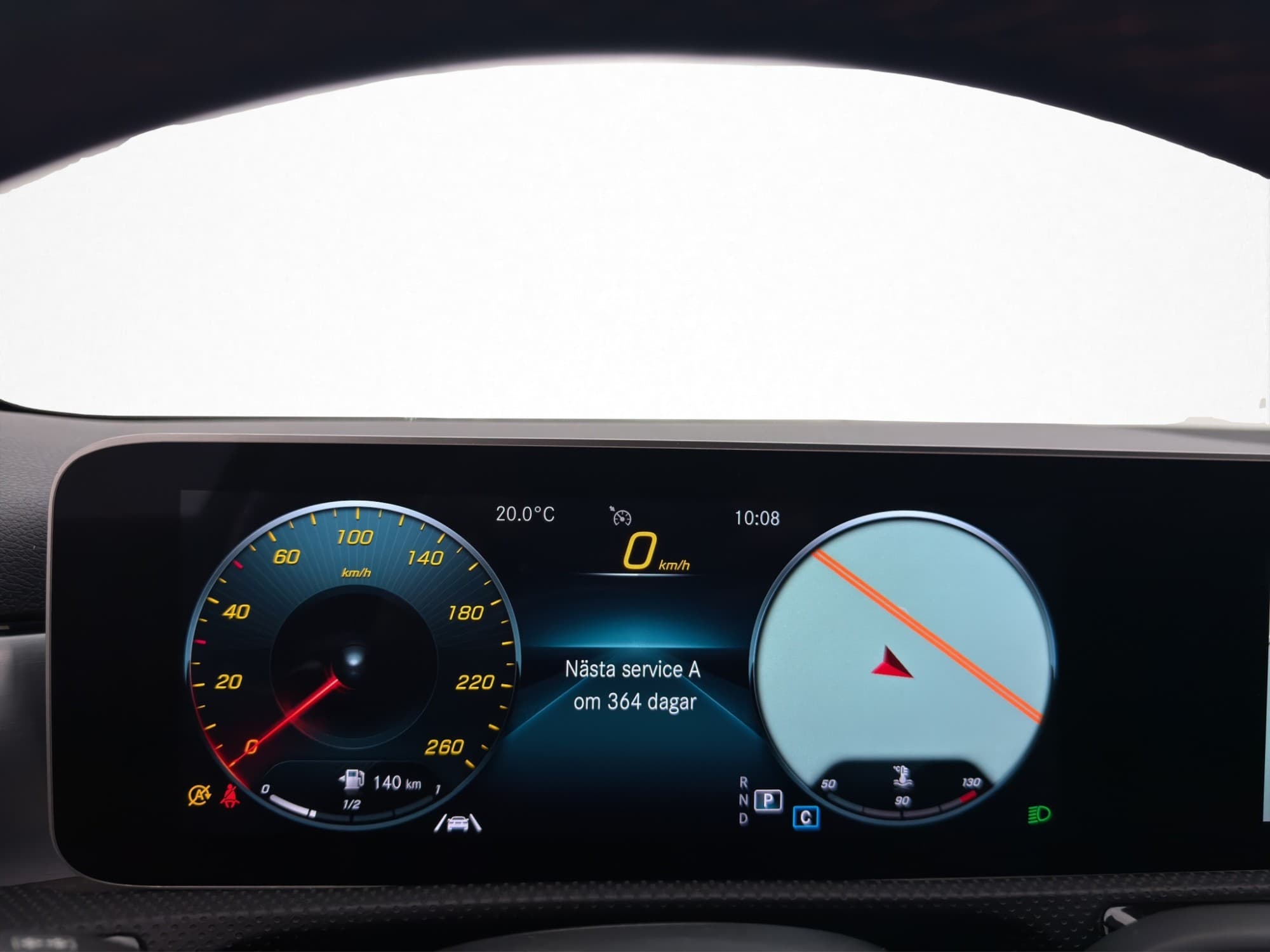 Mercedes-Benz A 200 163hk AMG Line Widescreen Kamera Navi