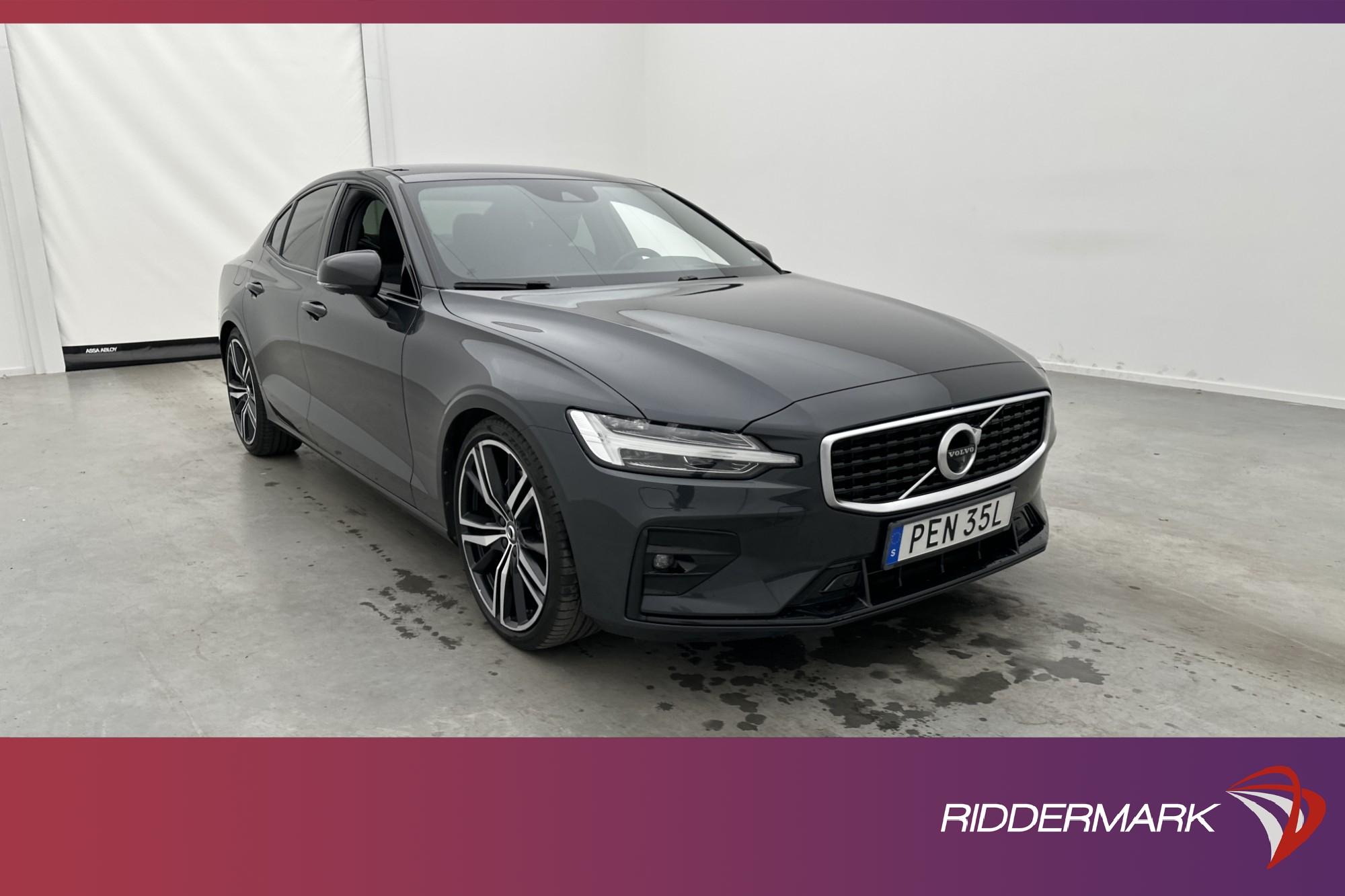 Volvo S60 T5 AWD 250hk R-Design P-Värm HUD 360° VOC Drag