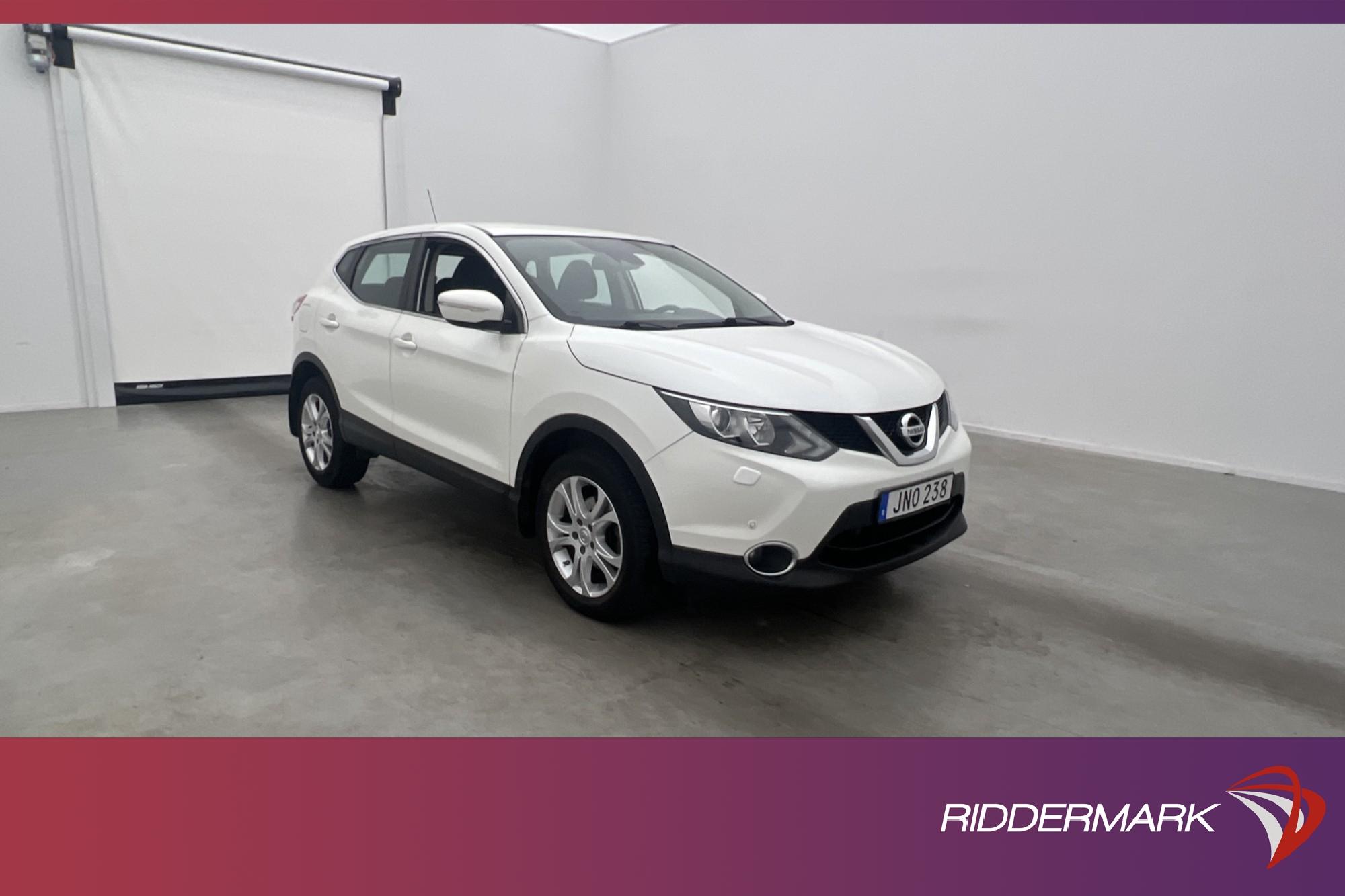 Nissan Qashqai 1.5 dCi 110hk Acenta Navi Kamera Farthållare