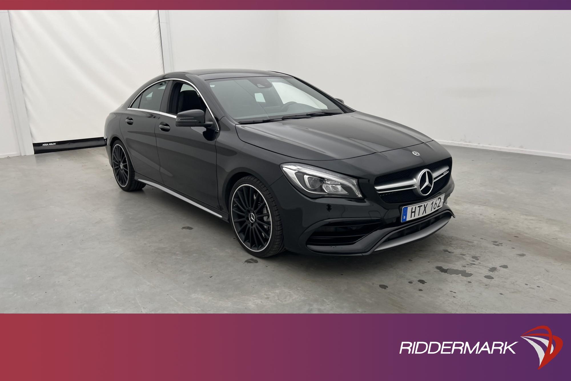 Mercedes-Benz CLA 45 AMG 4M Coupé 381hk Pano Kamera