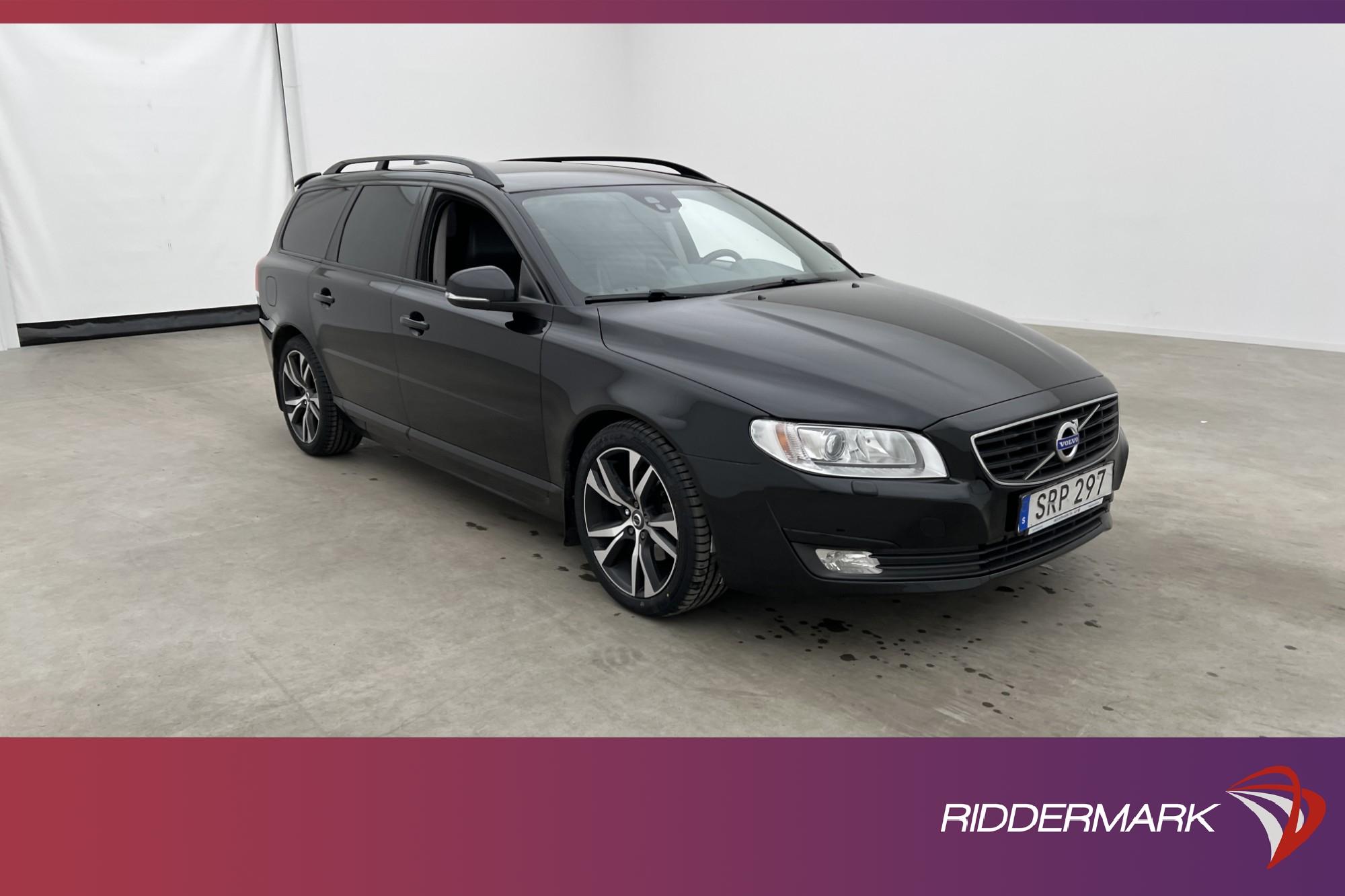 Volvo V70 D4 181hk Dynamic VOC Värm Navi Drag Rattvärmare