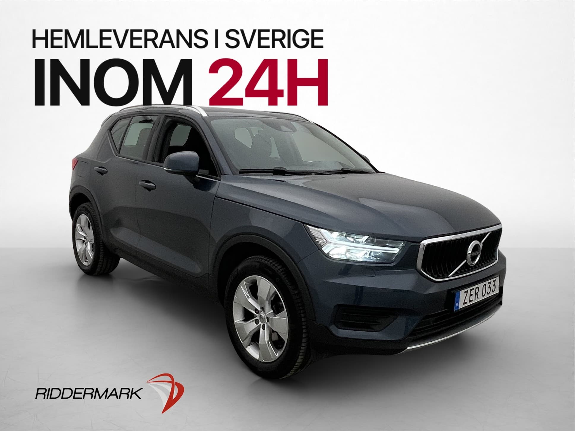 Volvo XC40 T2 Momentum Kamera Drag Värmare Rattvärme En-Bruk
