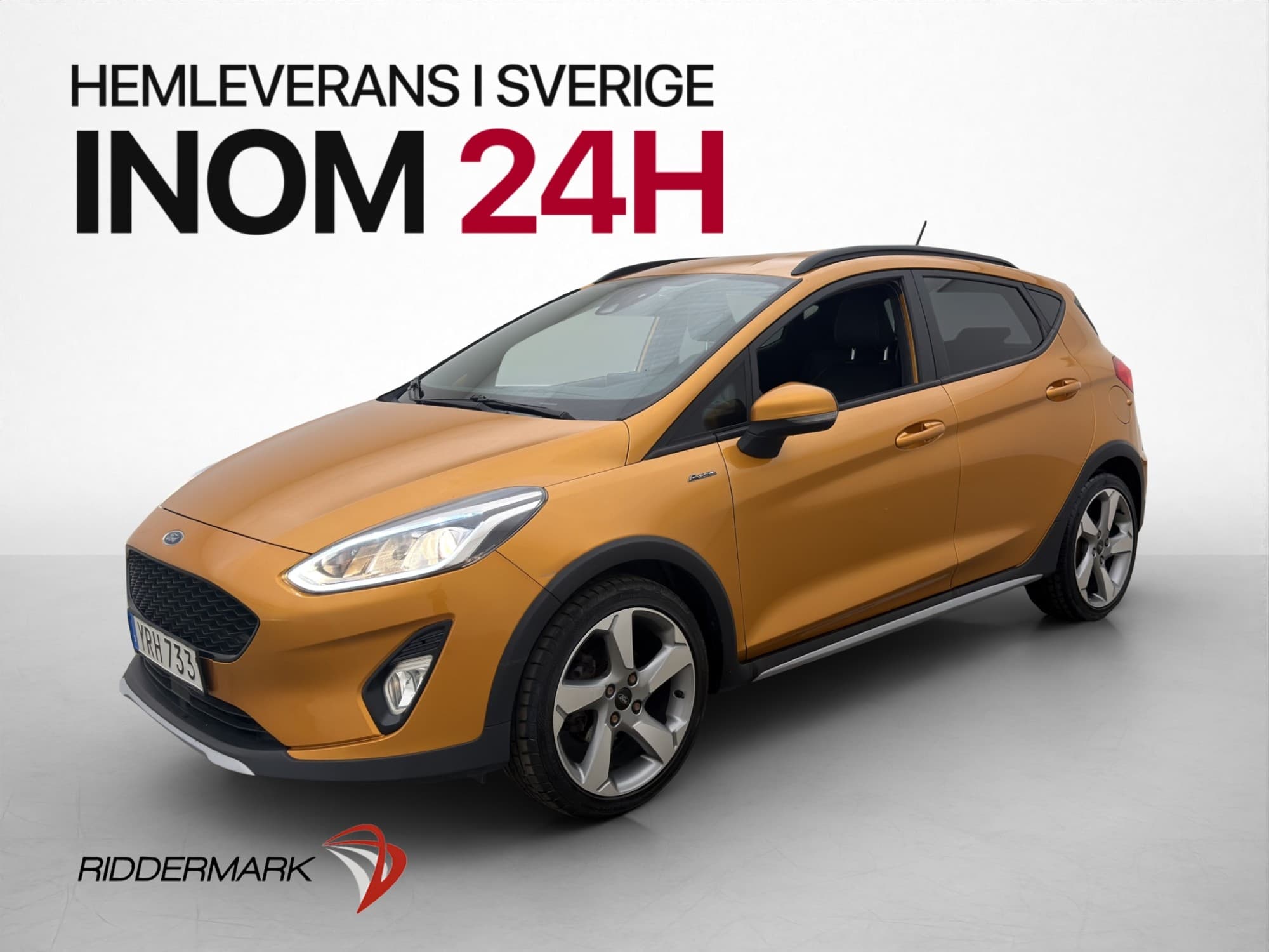 Ford Fiesta Active B&O CarPlay EcoBoost 100hk