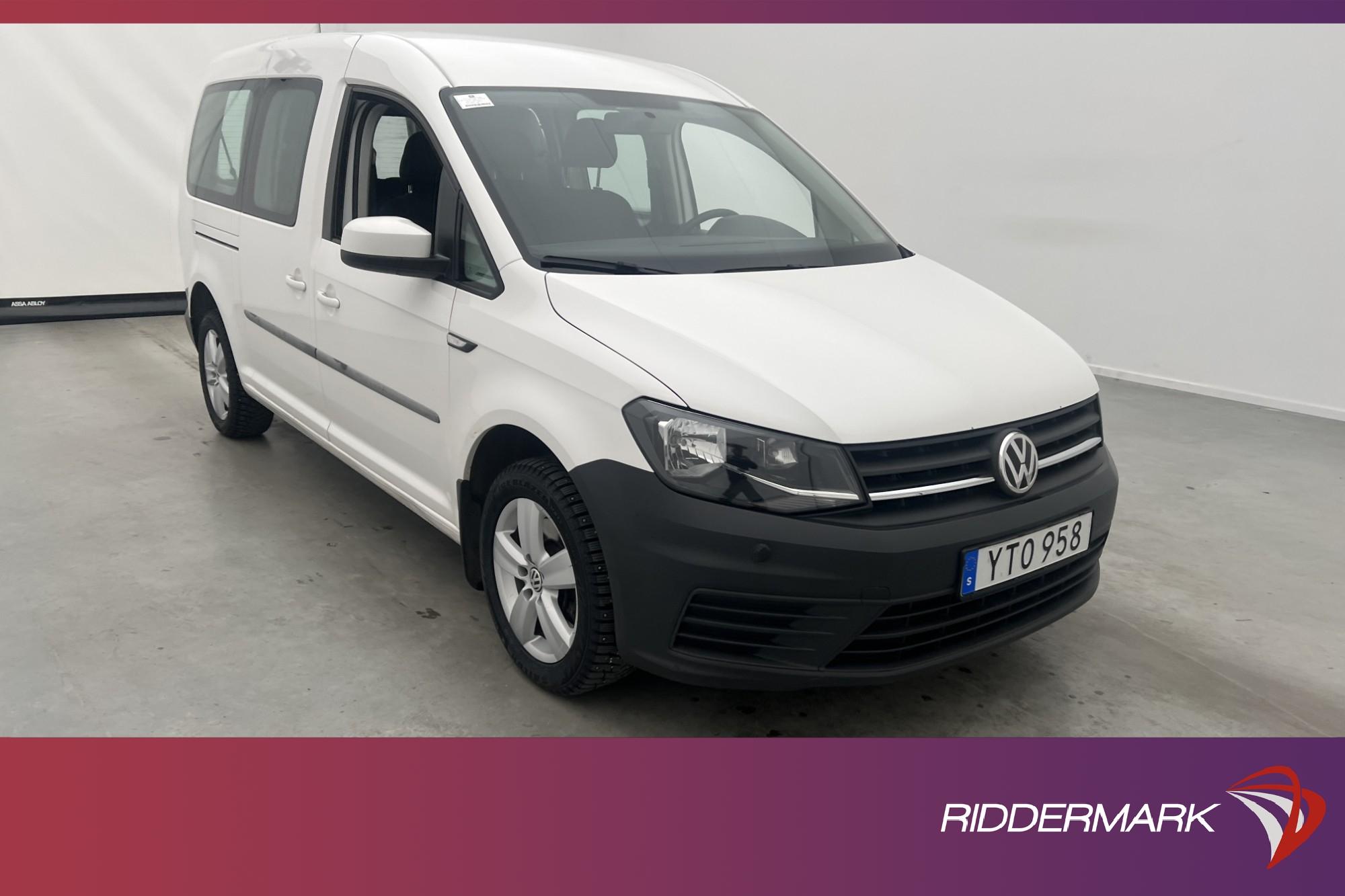 Volkswagen Caddy Maxi Life 2.0 Värmare Dragkrok 5-Sits Moms