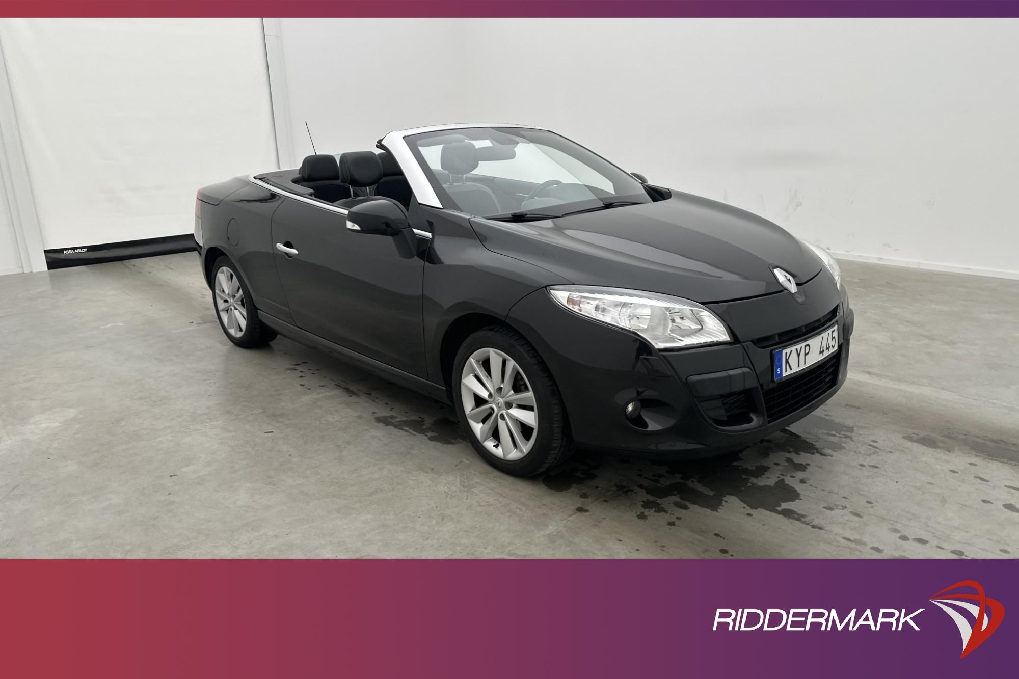 Renault Mégane Cabriolet 130hk En-Bruk Pano Sensorer Välserv