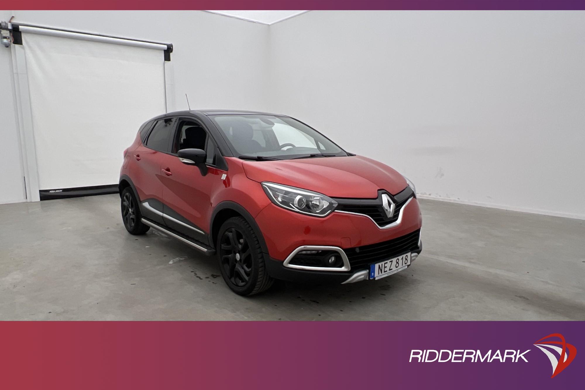 Renault Captur 1.2 TCe 118hk En Svensk Klassiker Kamera Navi