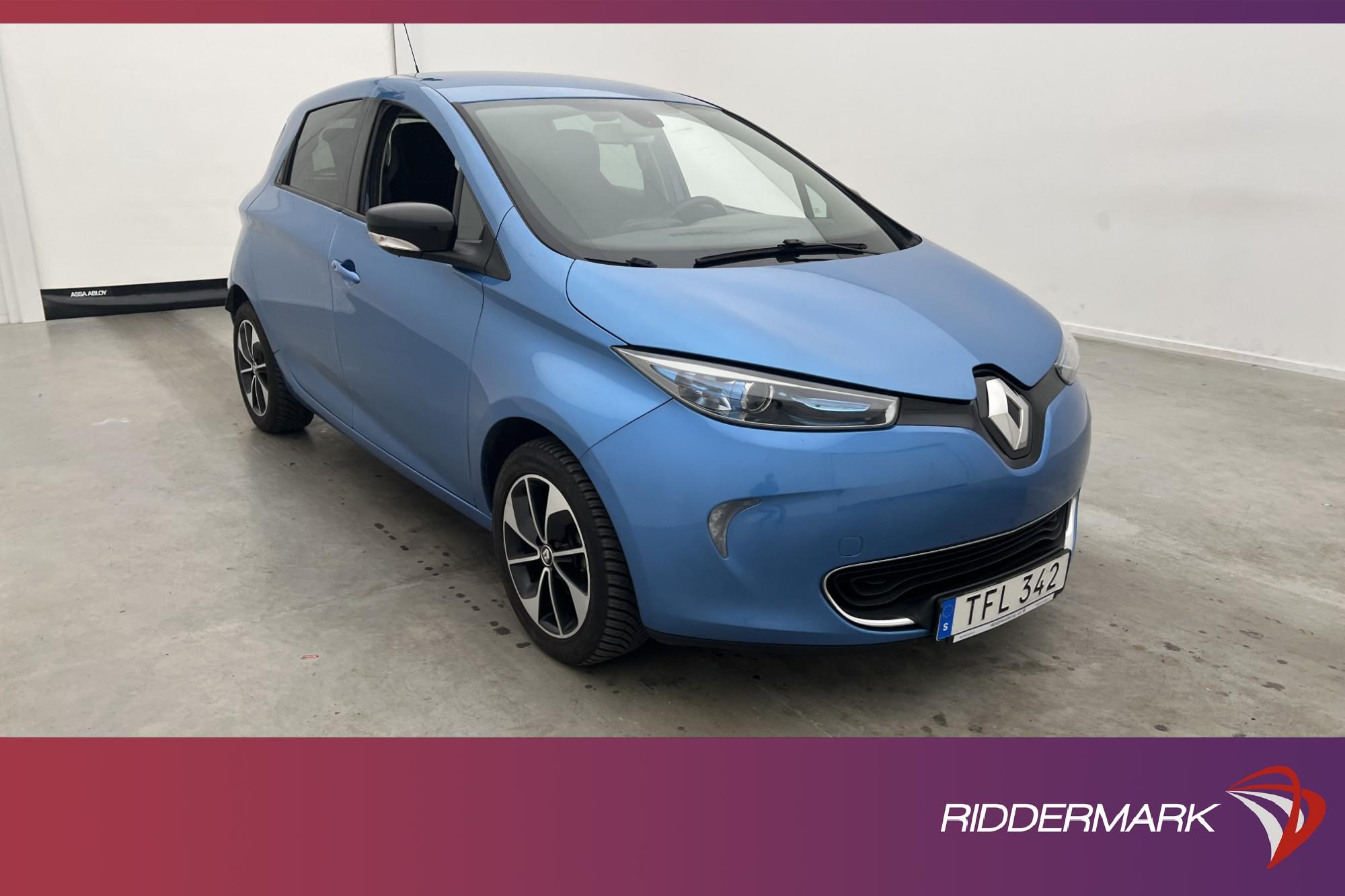 Renault ZOE R90 41 kWh 92hk Intens Kamera Navi Batterihyra