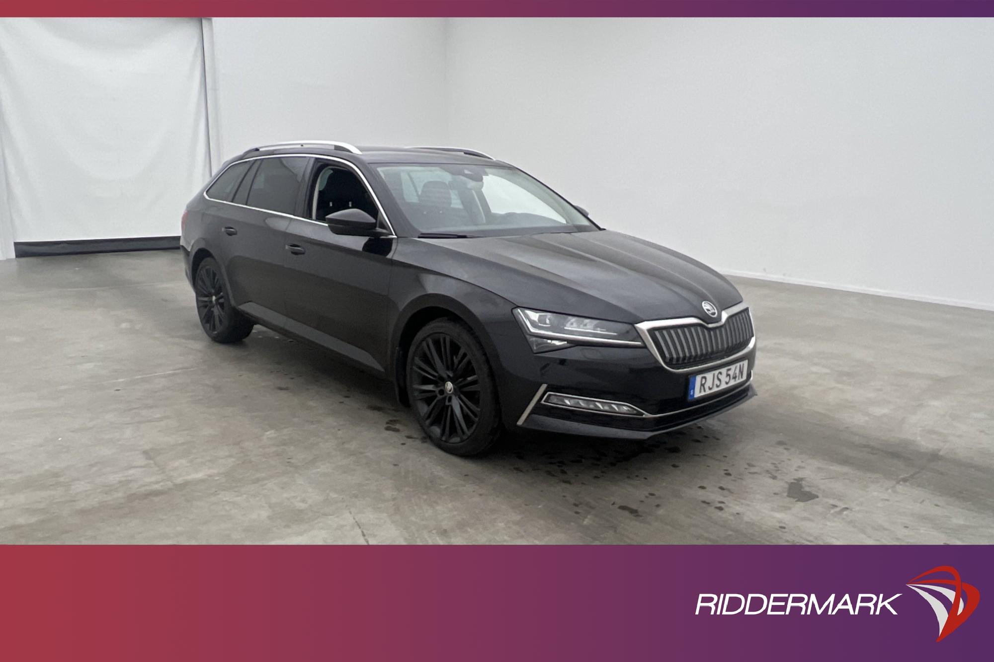 Skoda Superb iV 1.4 Plug-in 218hk Style Värm Canton Cockpit