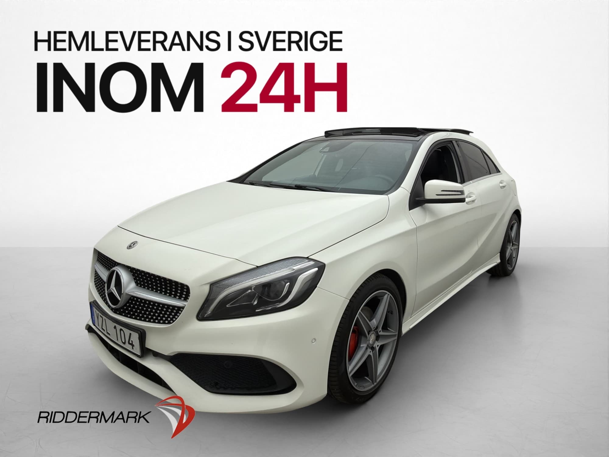 Mercedes-Benz A200 d 136hk AMG Panorama Kamera AppleCarPlay
