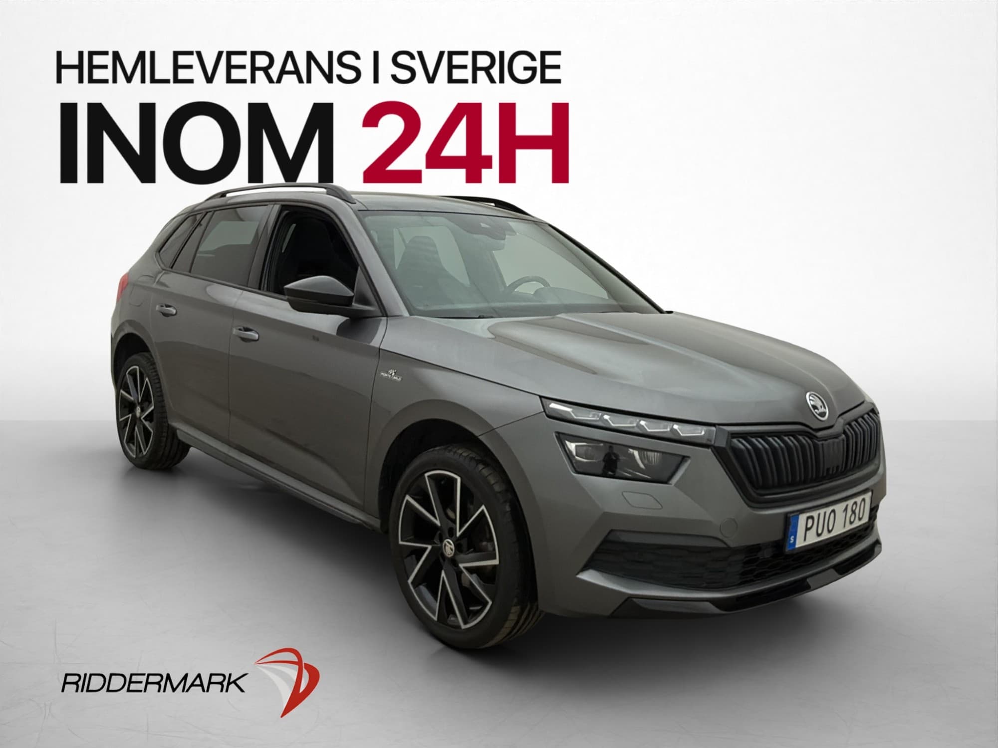 Skoda Kamiq 1.0 TSI 110hk Monte Carlo Cockpit Kamera CarPlay