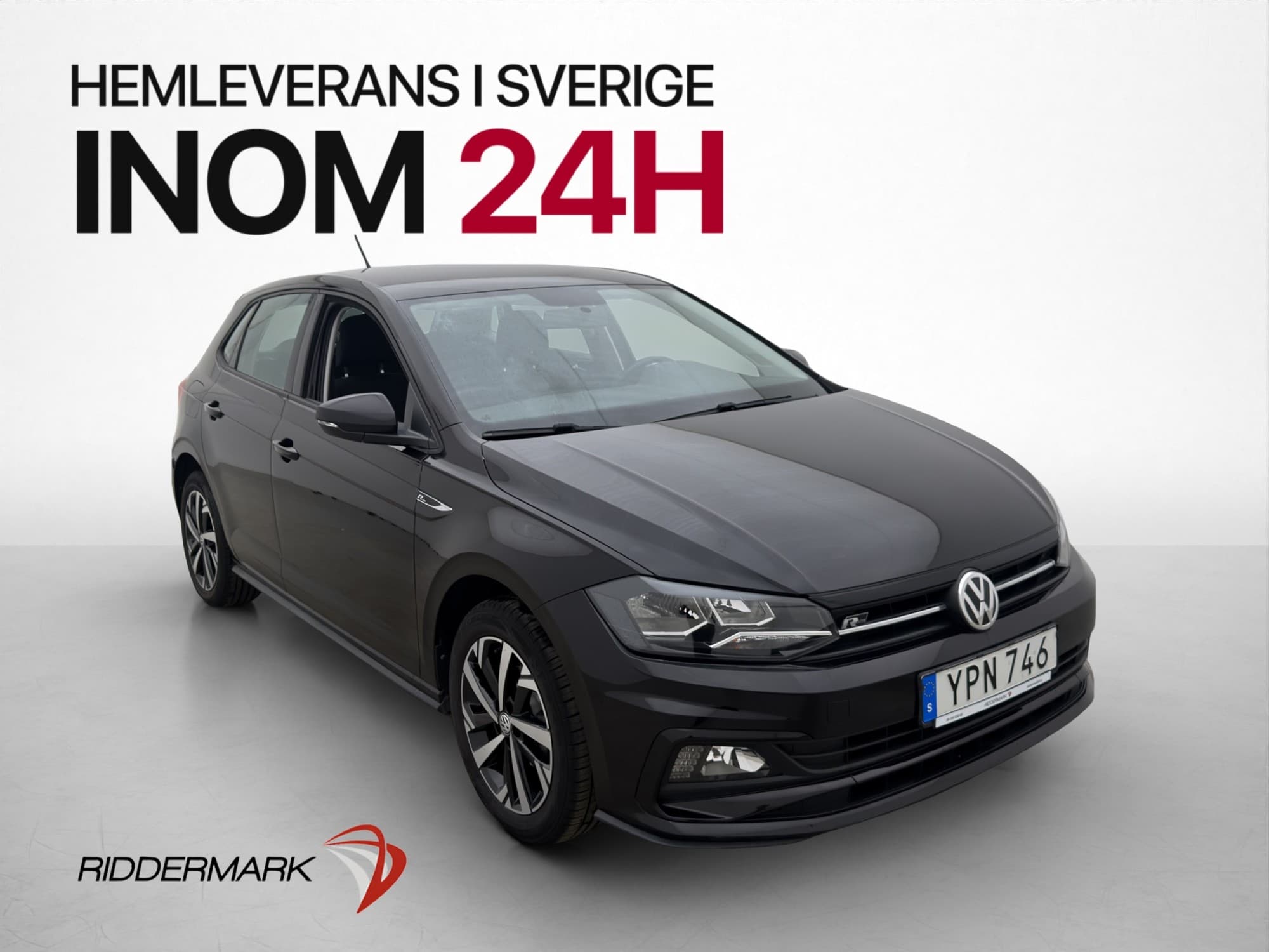 Volkswagen Polo 1.0 TSI 95hk R-Line Bluetooth Fartbegränsare