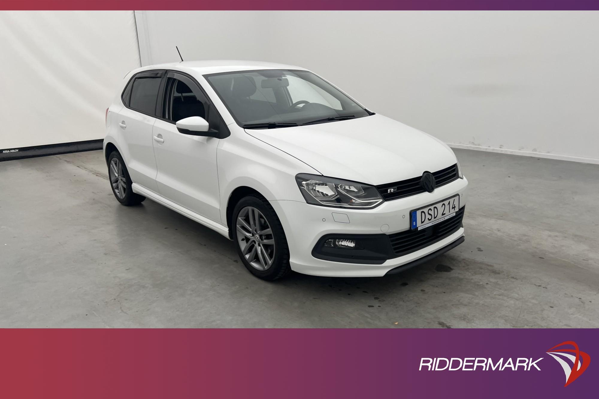 Volkswagen Polo 1.2 TSI 90hk R-Line Farthållare Sensorer