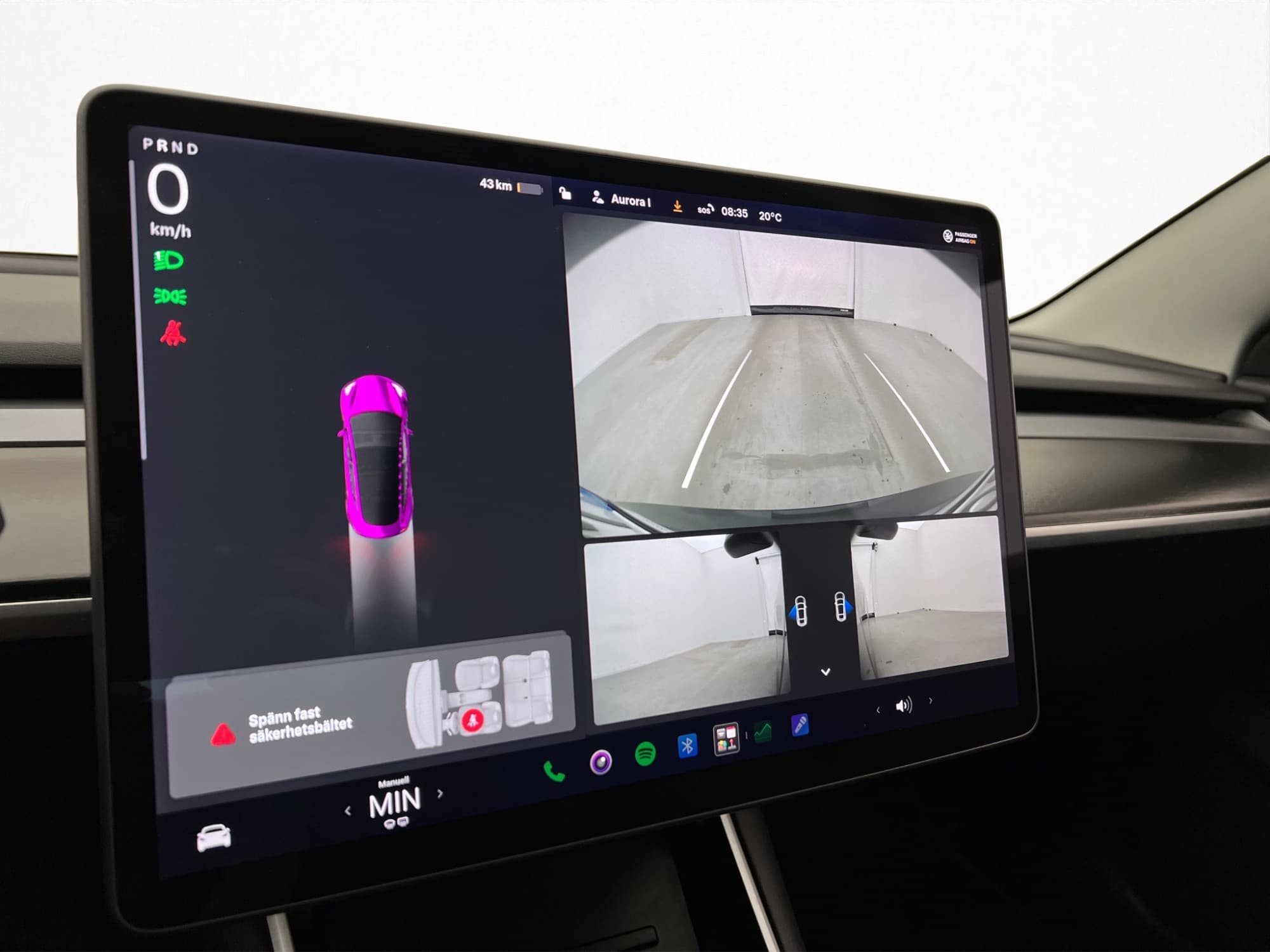 Tesla Model 3 Long Range AWD Svensksåld Panorama