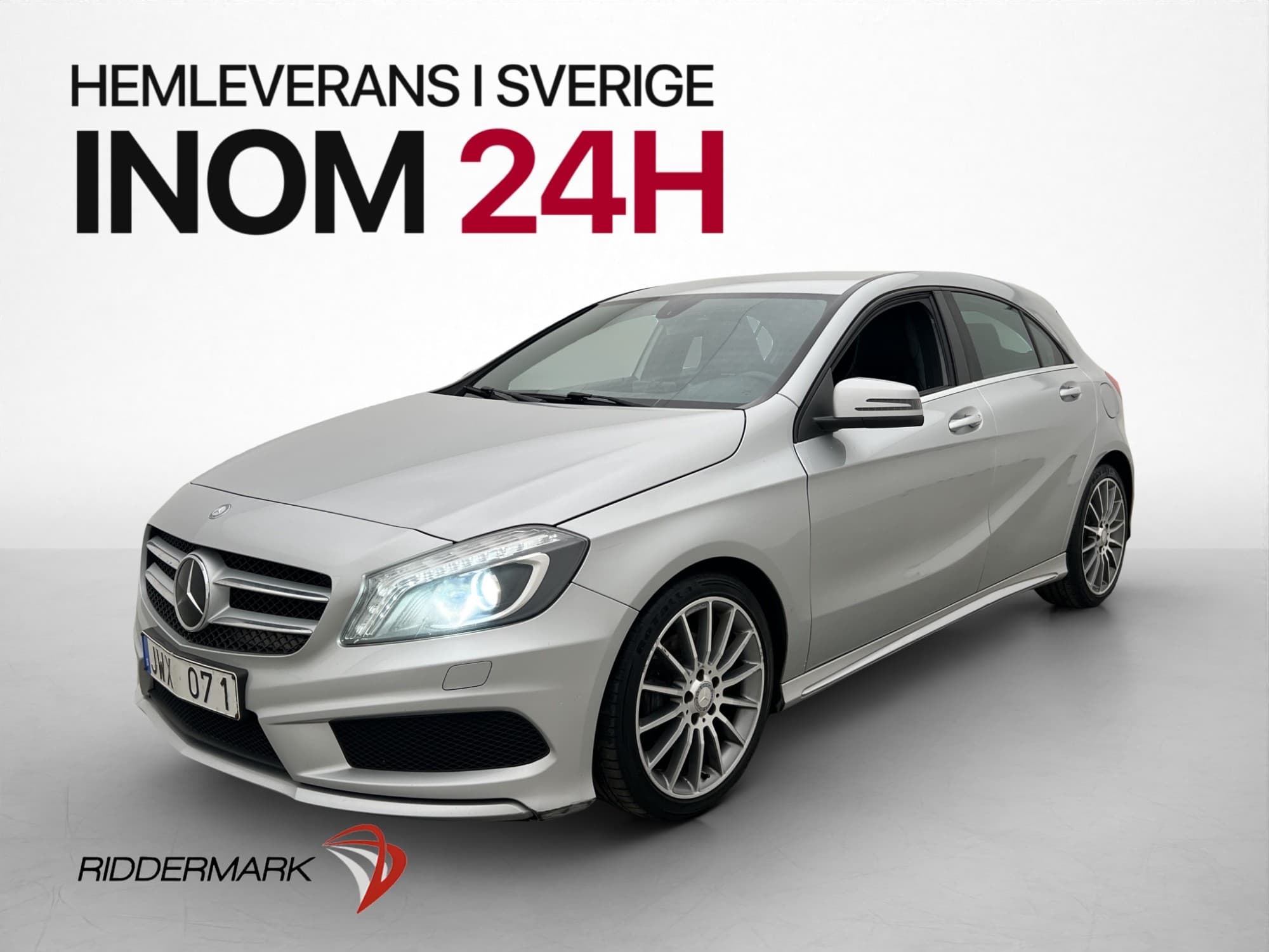 Mercedes-Benz A200 156hk AMG Line Kamera Skinn/Alcantara