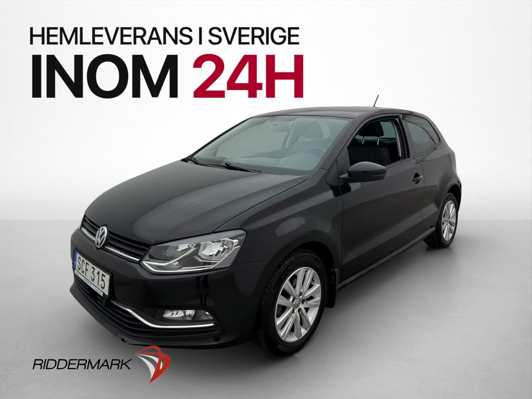 Volkswagen Polo 1.2 TSI 90hk 2-Brukare Bluetooth CD-Spelare