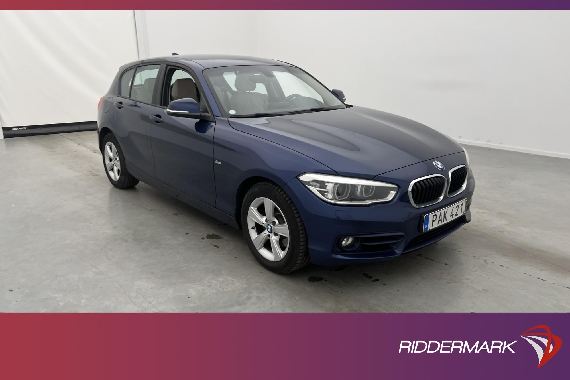 BMW 118 d xDrive Sport line Skinn Elstolar P-Sensorer